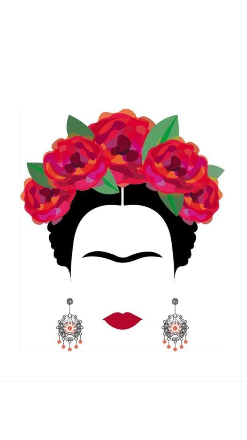 787x1400 Frida Kahlo iPhone Wallpaper