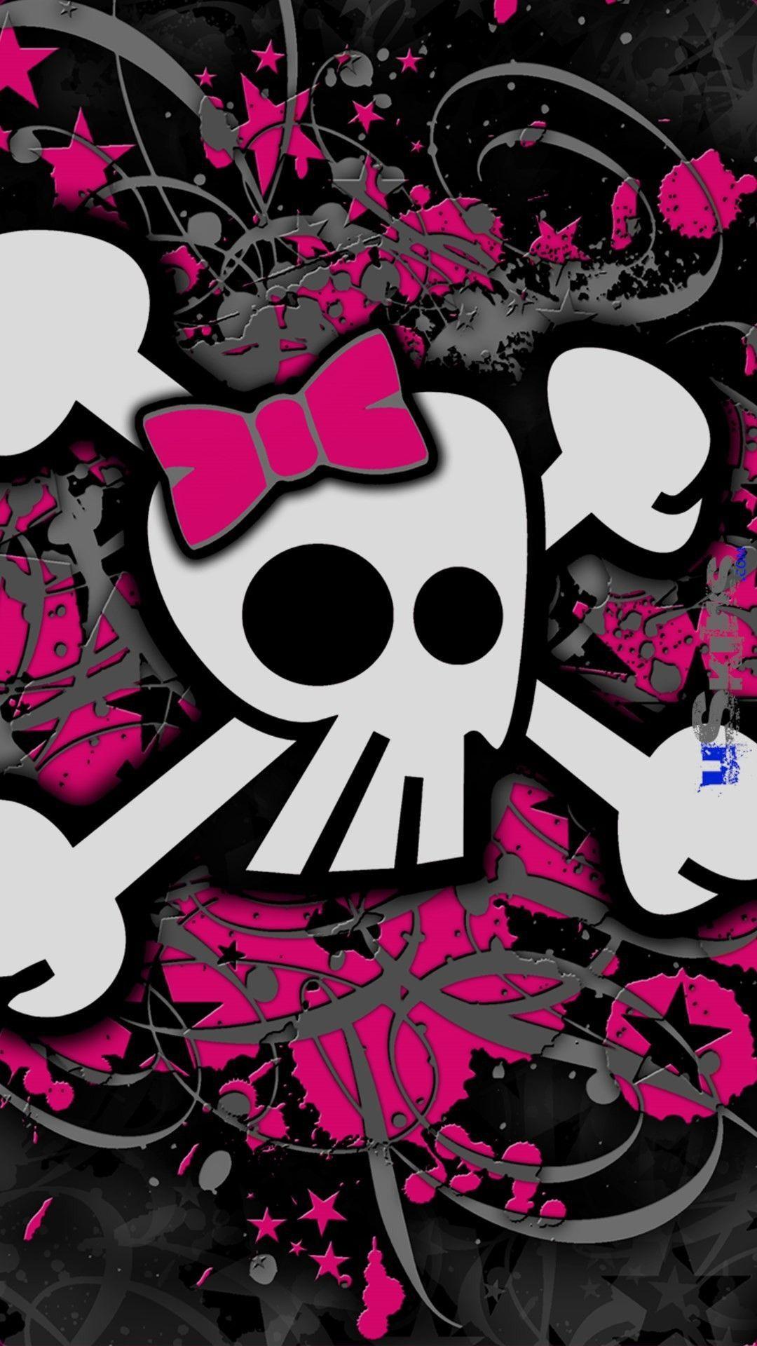 Cute Pink Skull Wallpapers Top Free Cute Pink Skull Backgrounds