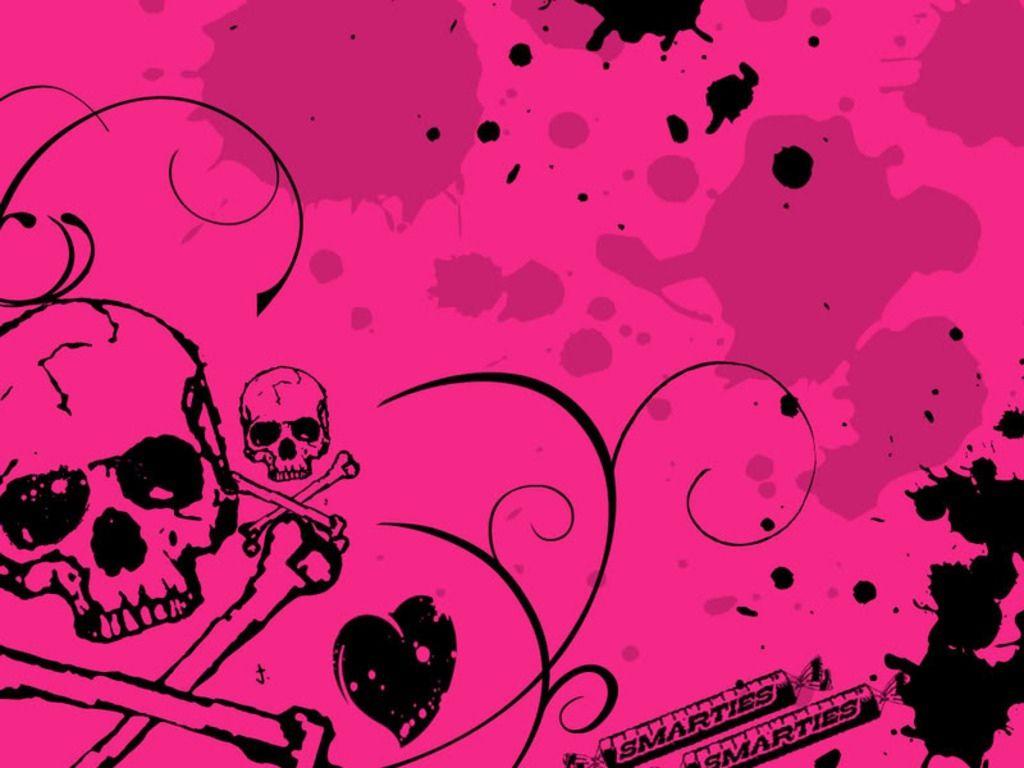 Cute Pink Skull Wallpapers Top Free Cute Pink Skull Backgrounds