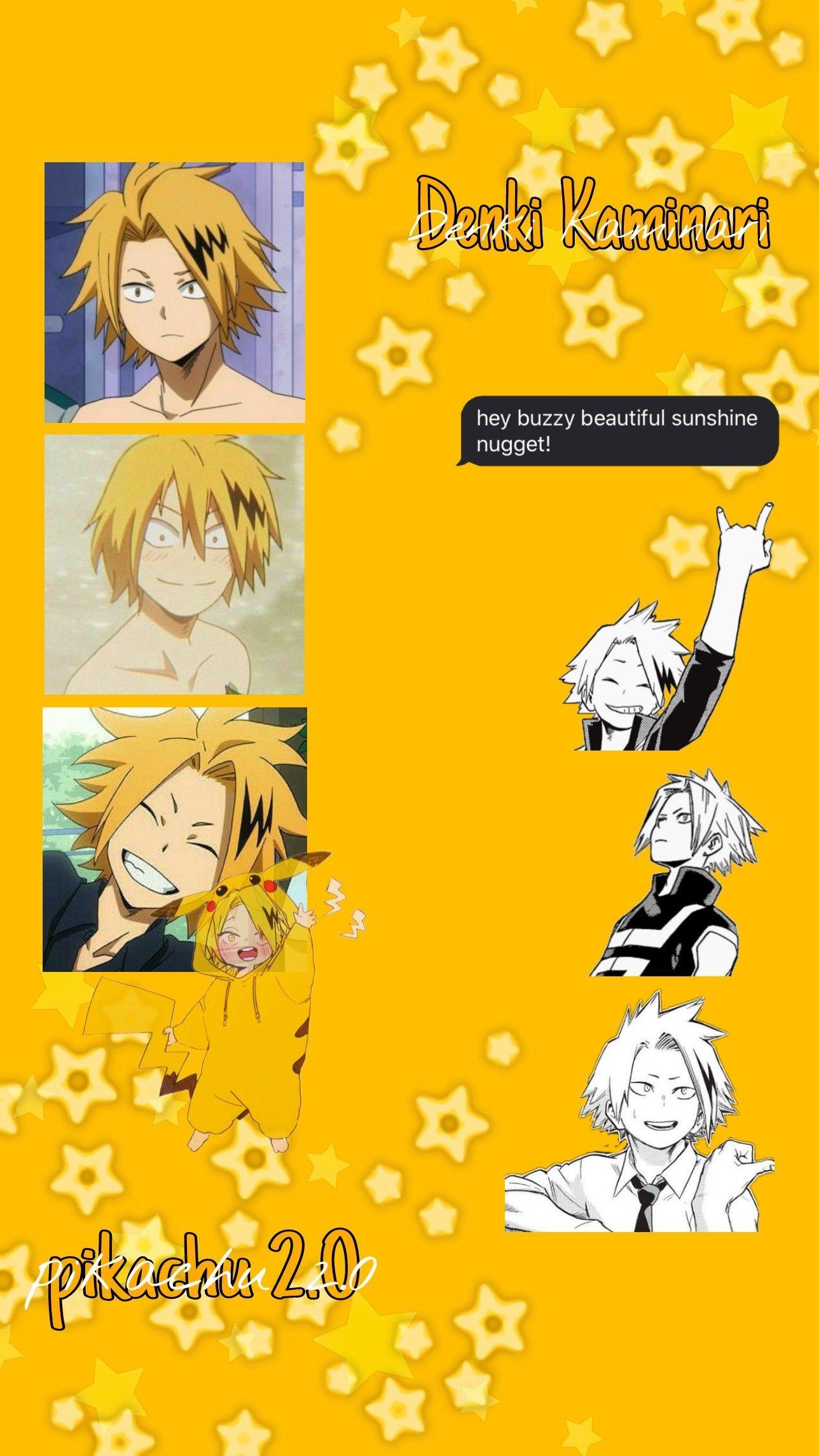 1288x2289 Denki Wallpaper. Wallpaper, Anime wallpaper, Anime