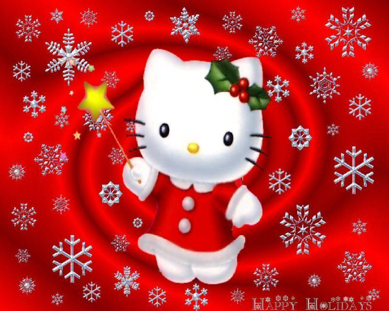 1280x1024 Free download Hello Kitty Christmas Wallpaper [1280x1024] for your Desktop, Mobile & Tablet. Explore Hello Kitty Christmas Background. Hello Kitty Wallpaper, Cute Kitty Wallpaper
