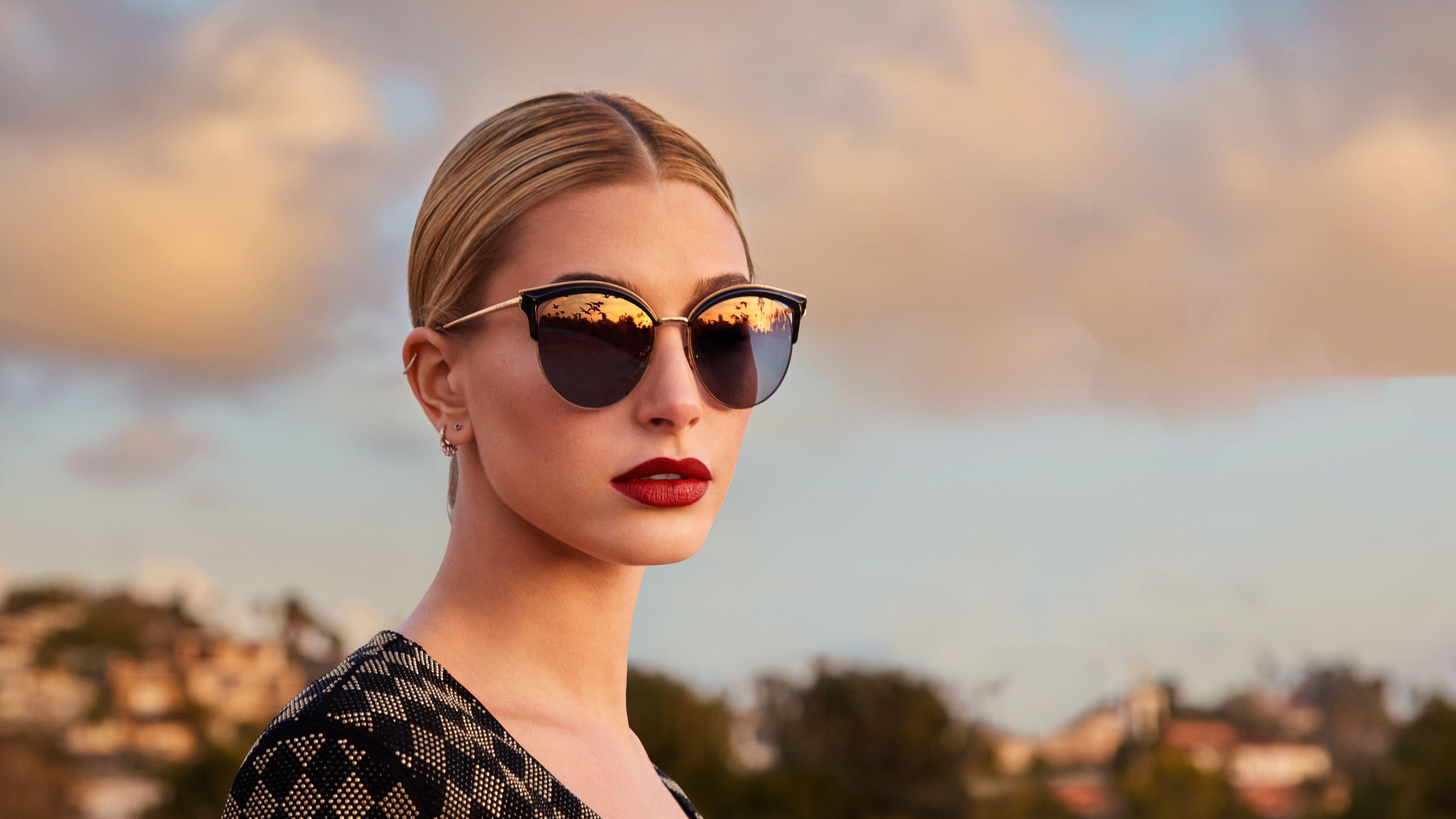6827x3840 Hailey Baldwin Bolan Eyewear HD Celebrities, 4k Wallpaper, Image, Background, Photo and Picture