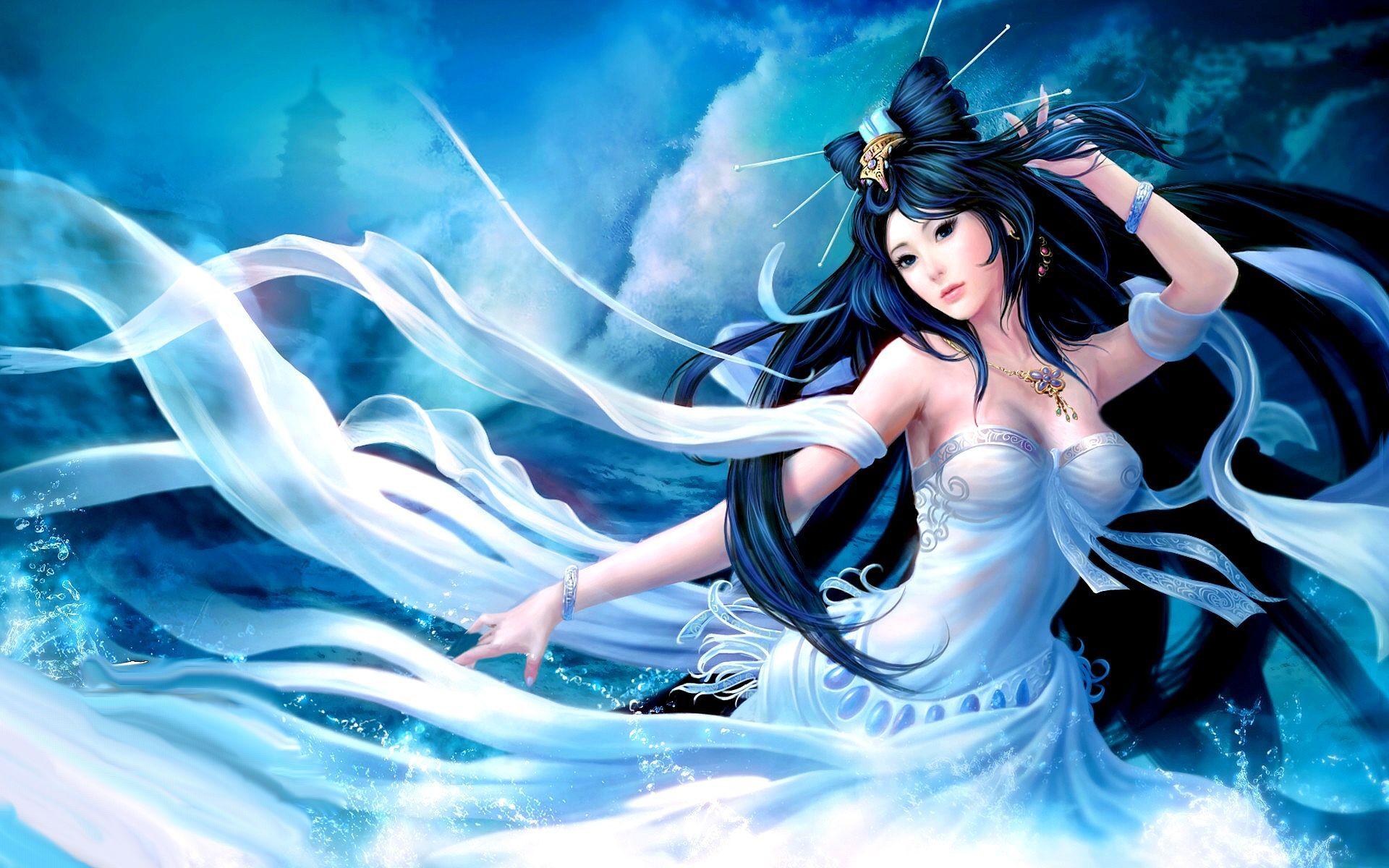 1920x1200 Japanese Princess Wallpaper