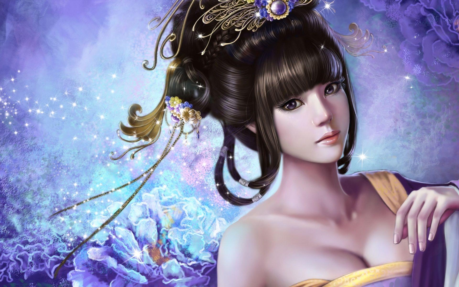 1920x1200 Cute Fantasy Girl