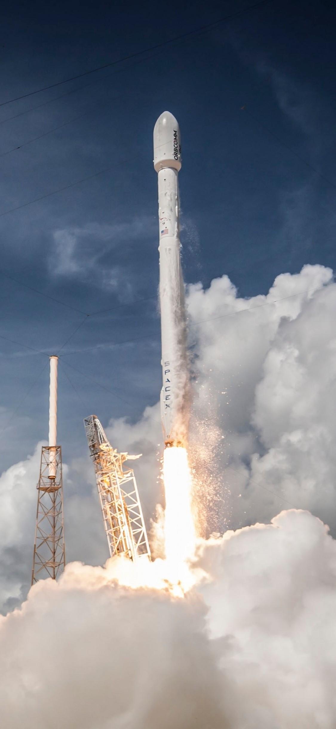 1125x2436 Space X iPhone Wallpaper