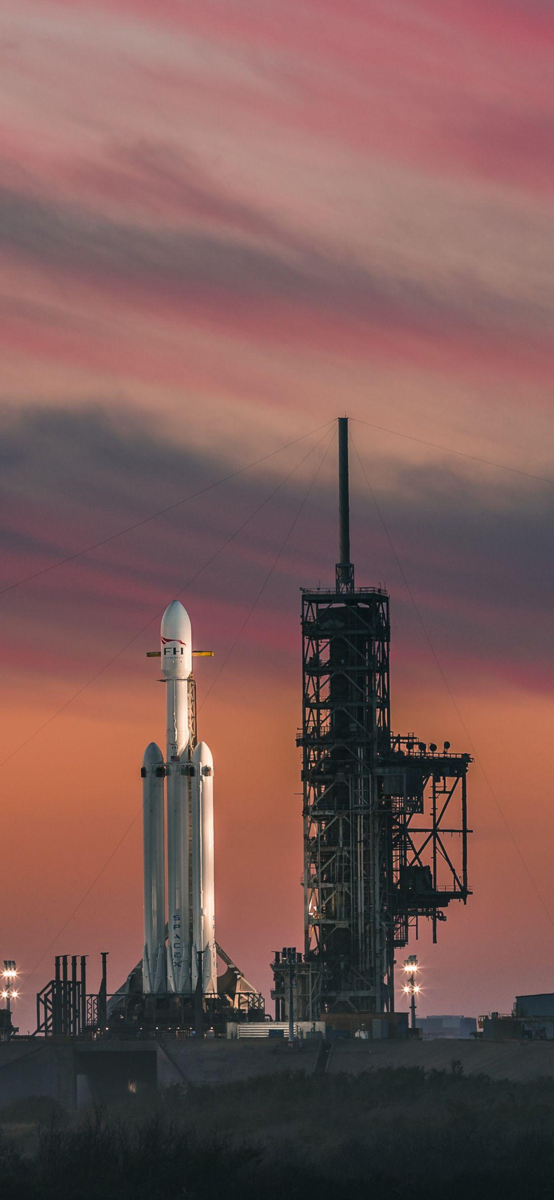 1125x2436 Falcon Heavy Space X iPhone XS, iPhone iPhone X HD 4k Wallpaper, Image, Background, Photo and Picture