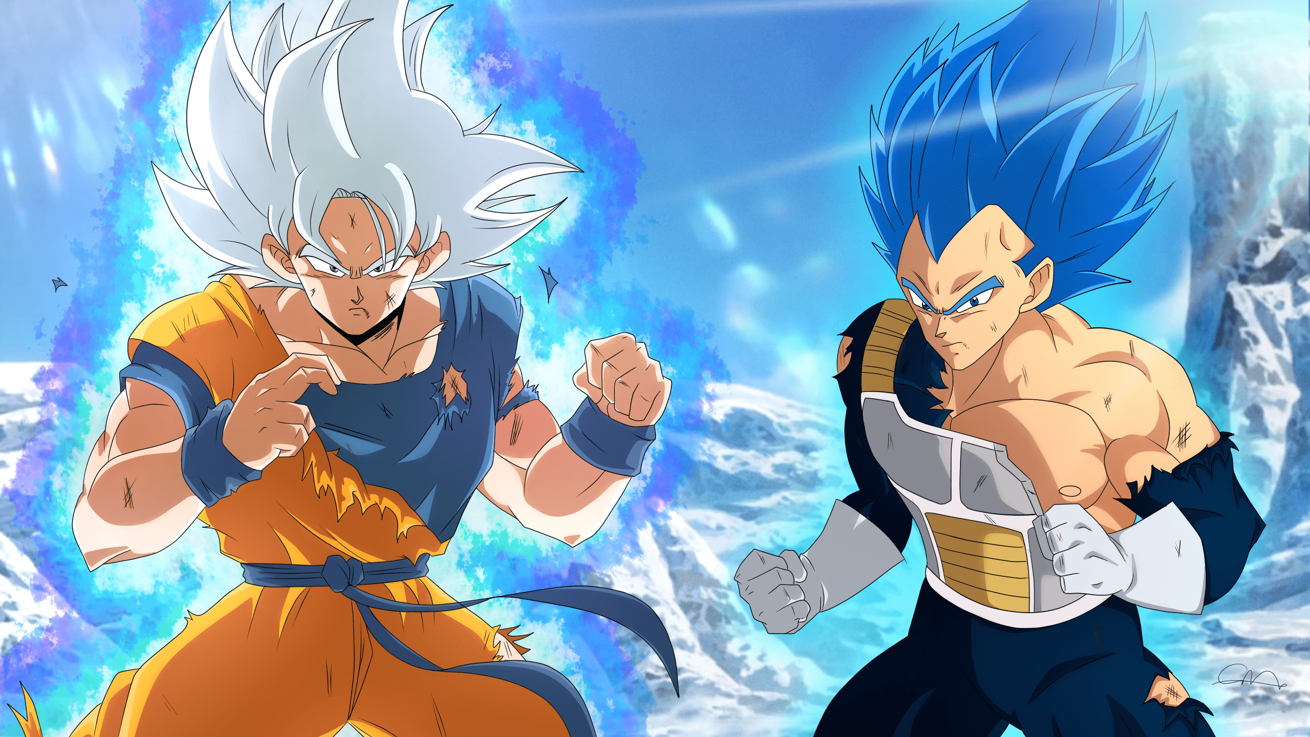 2560x1440 Dragon Ball Super Background