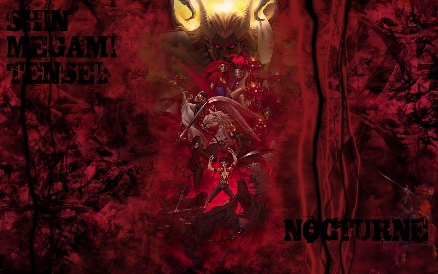 1440x900 Shin Megami Tensei Nocturne Wallpaper Nocturne By Lyryan Megami Tensei Nocturne Poster HD Wallpaper