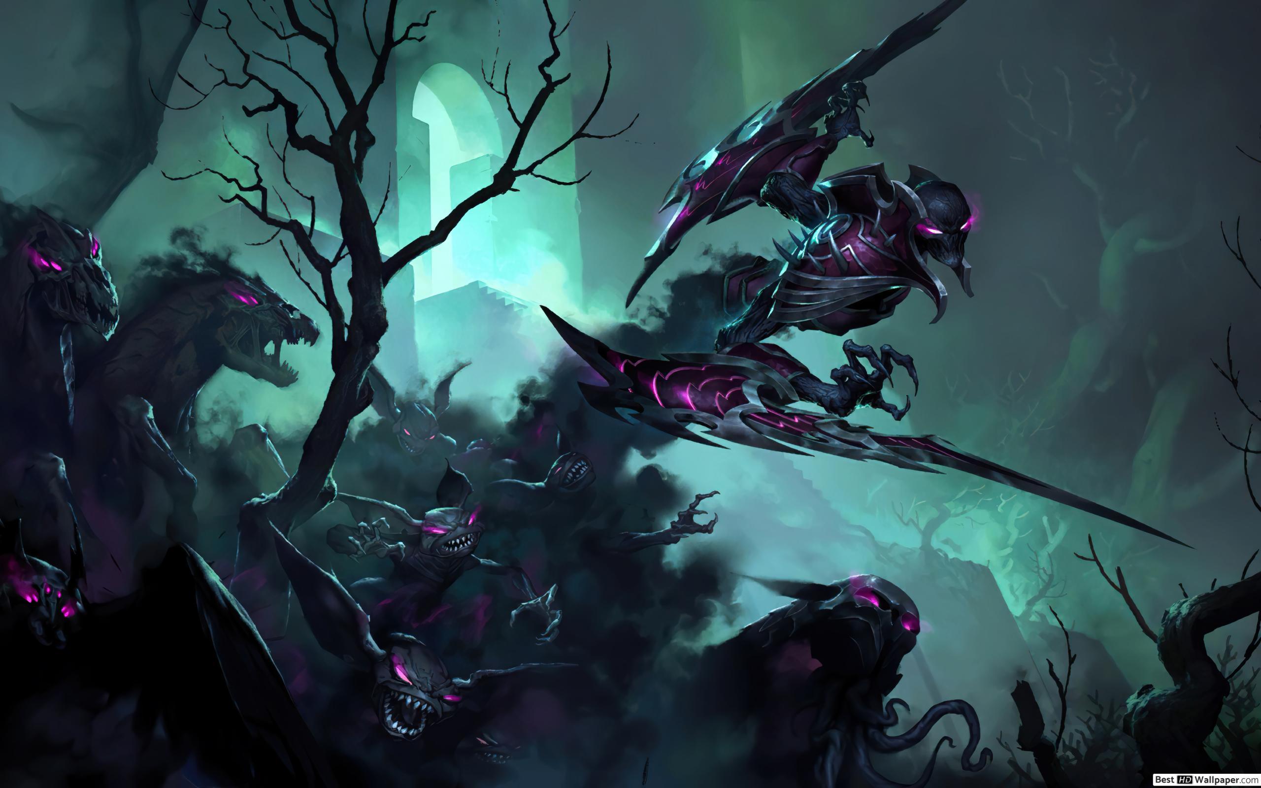 2560x1600 Shadow Isles 'Nocturne' (Legends of Runeterra) of Legends (LOL) HD wallpaper download