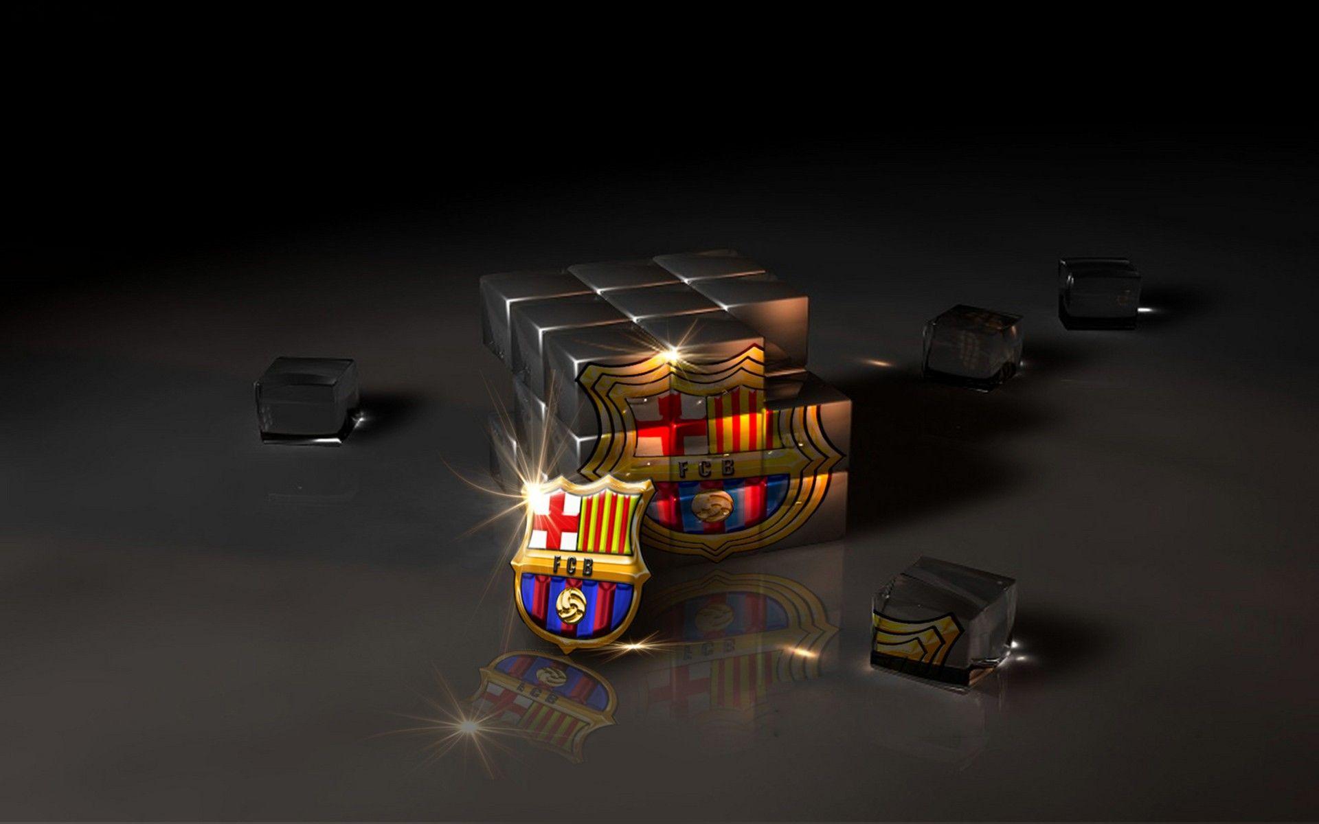 1920x1200 3D Cube Fc Barcelona Logo Wallpaper High Resolution Desktop Wallpaper High Definition Cool Background Photo Free Windows Apple Display 1920x1200. Full HD Wallpaper