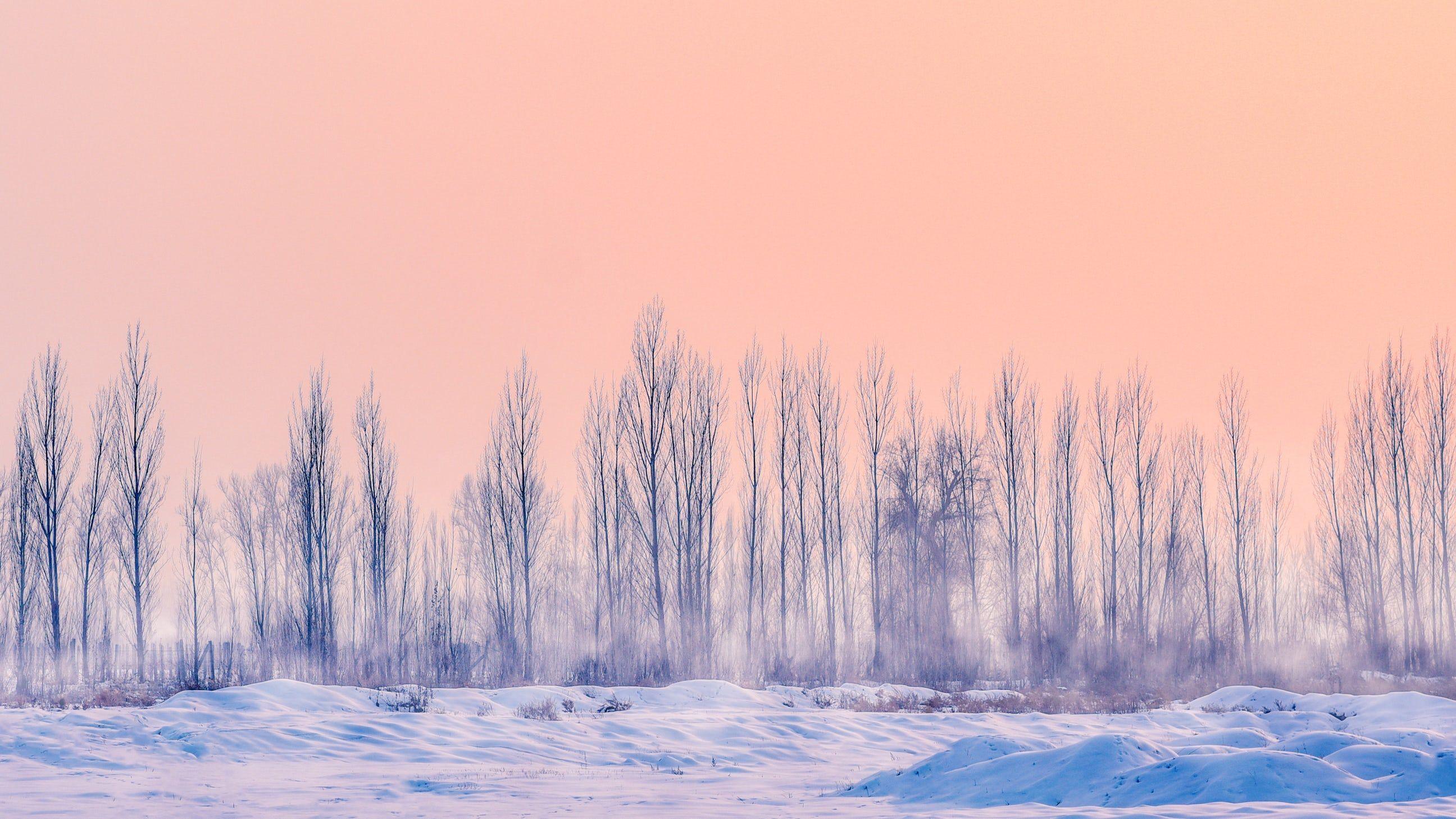 2592x1458 Winter Aesthetic Desktop Wallpaper