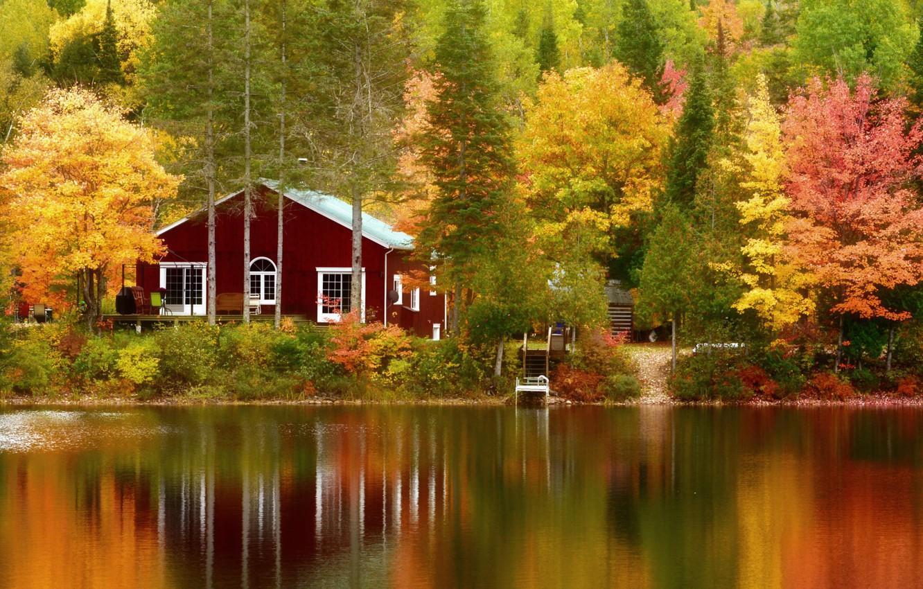 1332x850 Autumn Canada Wallpaper