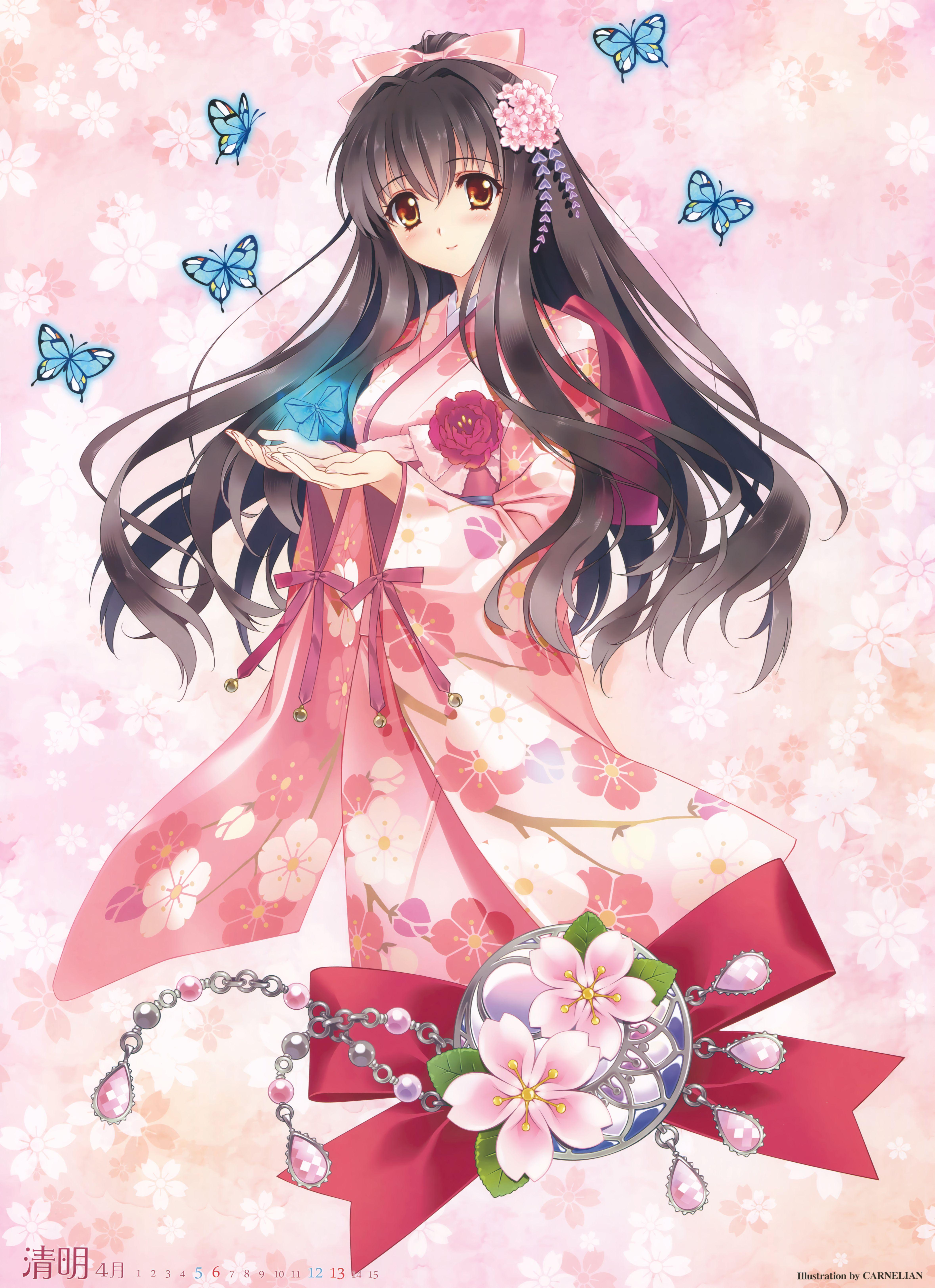 4717x6500 Somei Yoshino (Original) Wallpaper Anime Image Board