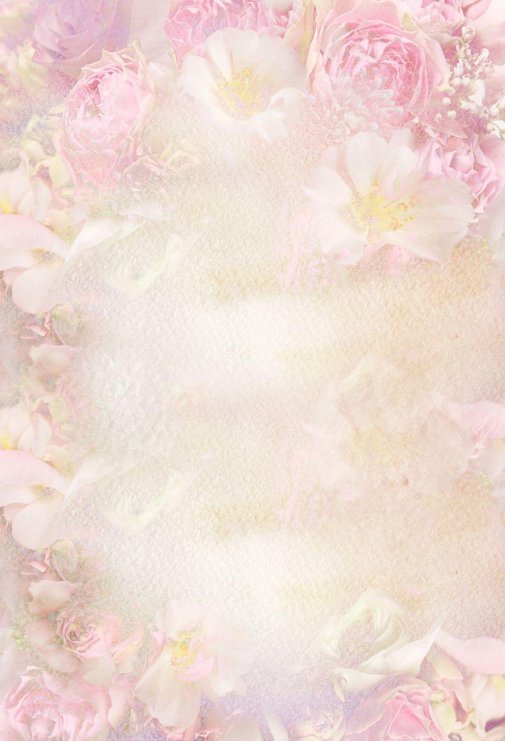 1000x1467 Pink Flowers Funeral Background .