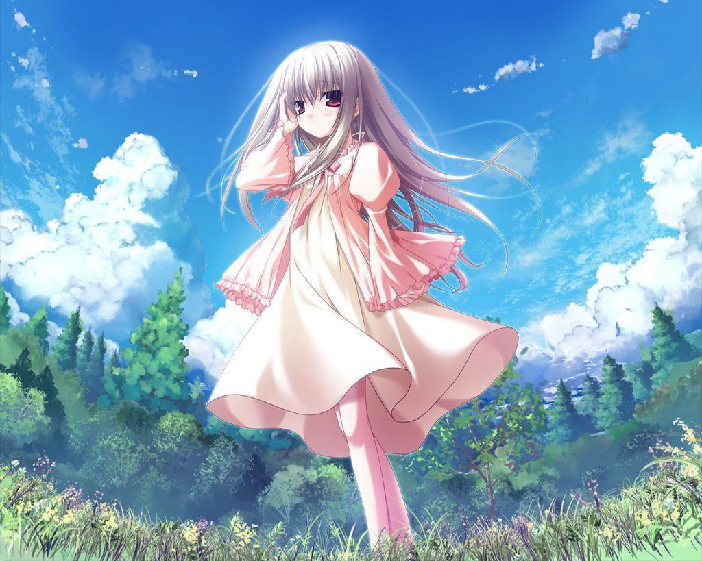 Nature Anime Girl Wallpapers Top Free Nature Anime Girl Backgrounds