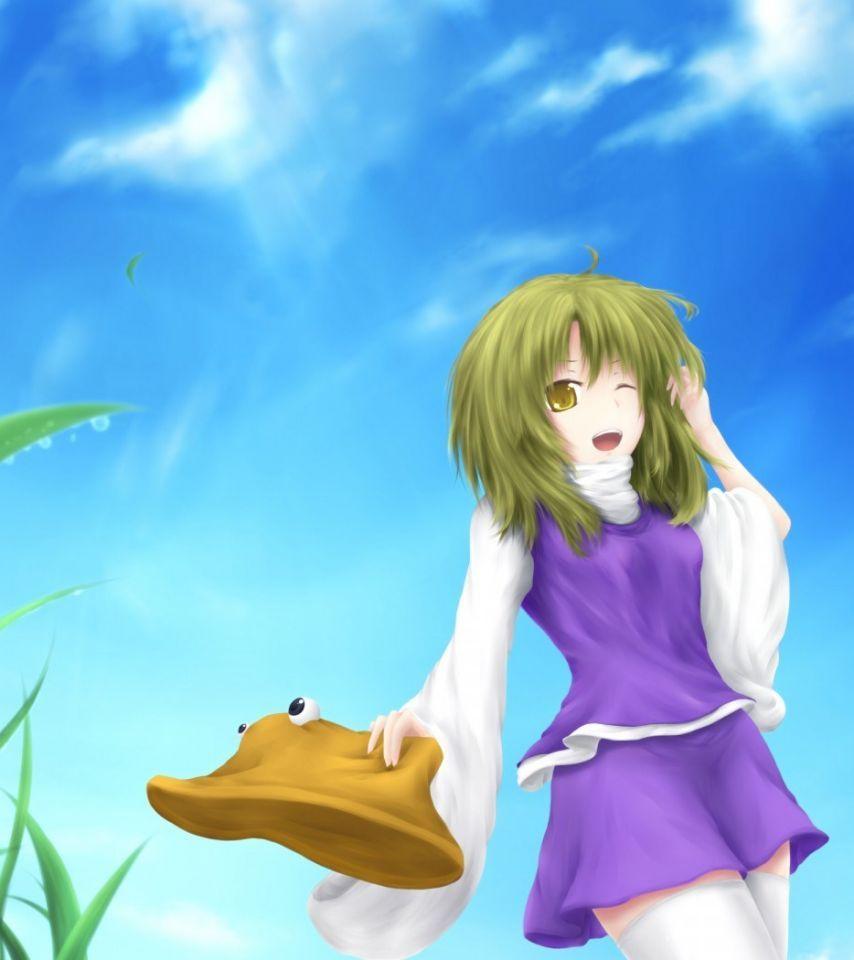 854x960 Art Girl Nature Anime Wallpaper. All is Wall
