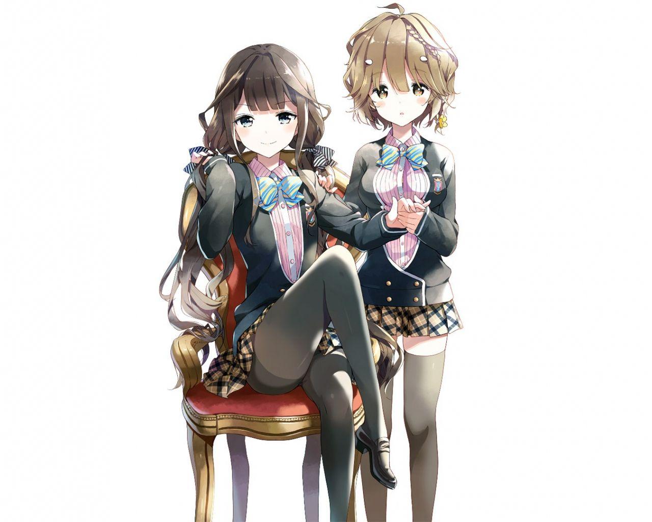 1280x1024 Desktop Wallpaper Aki Adagaki, Yoshino Koiwai, Masamune Kun No Revenge, Anime Girls, HD Image, Picture, Background, Oztqyq