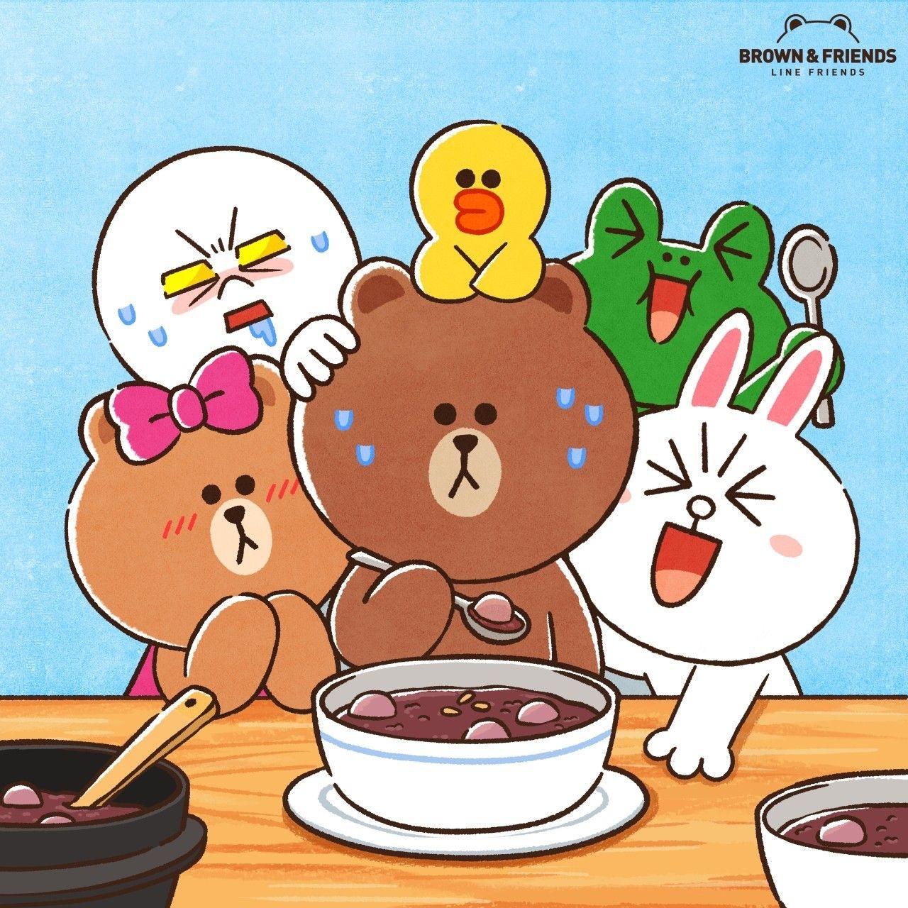 1280x1280 LINEFRIENDS PIC. GIFs, pics and wallpaper