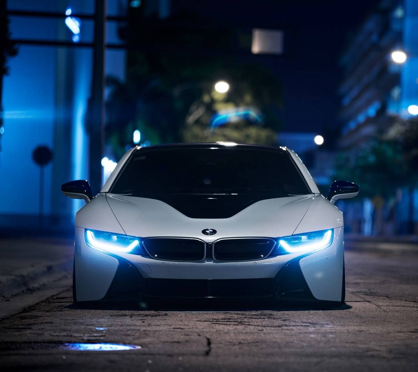 1440x1280 BMW i8 wallpaper