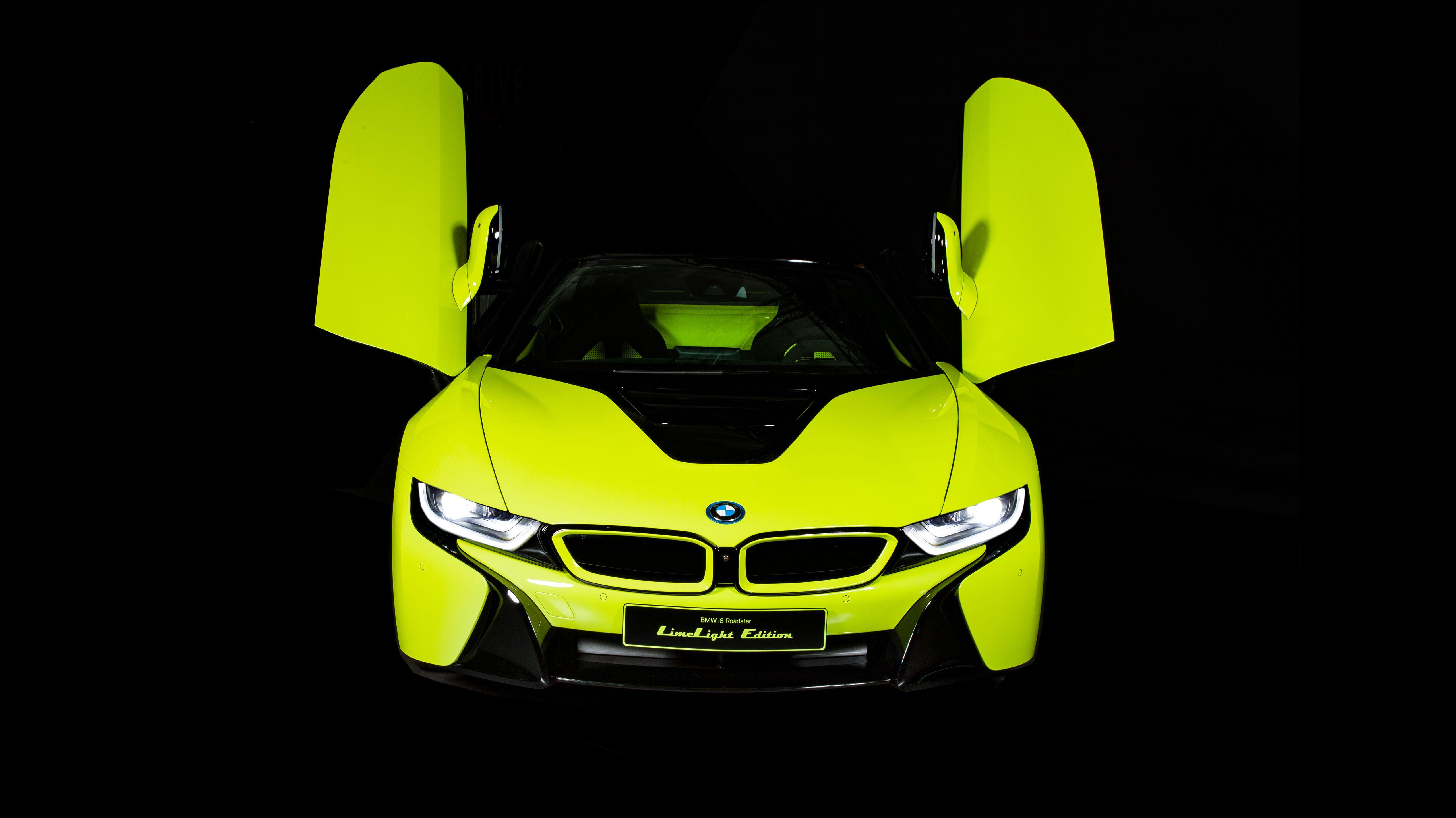5120x2880 BMW i8 Roadster LimeLight Edition 2019 4K Wallpaper. HD Car Wallpaper