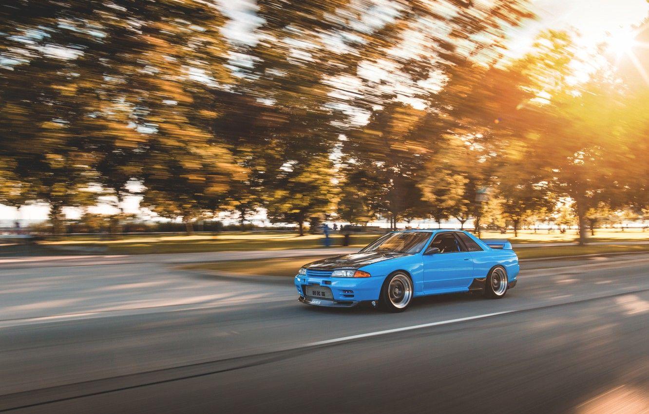 1332x850 Wallpaper Car, GT R, In Motion, R Nissan Skyline Image For Desktop, Section Nissan