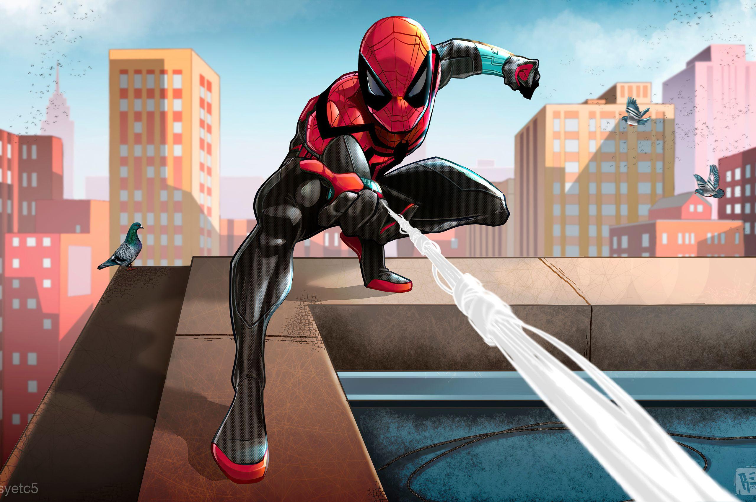 2560x1700 The Superior Spiderman 4k Chromebook Pixel HD 4k Wallpaper, Image, Background, Photo and Picture