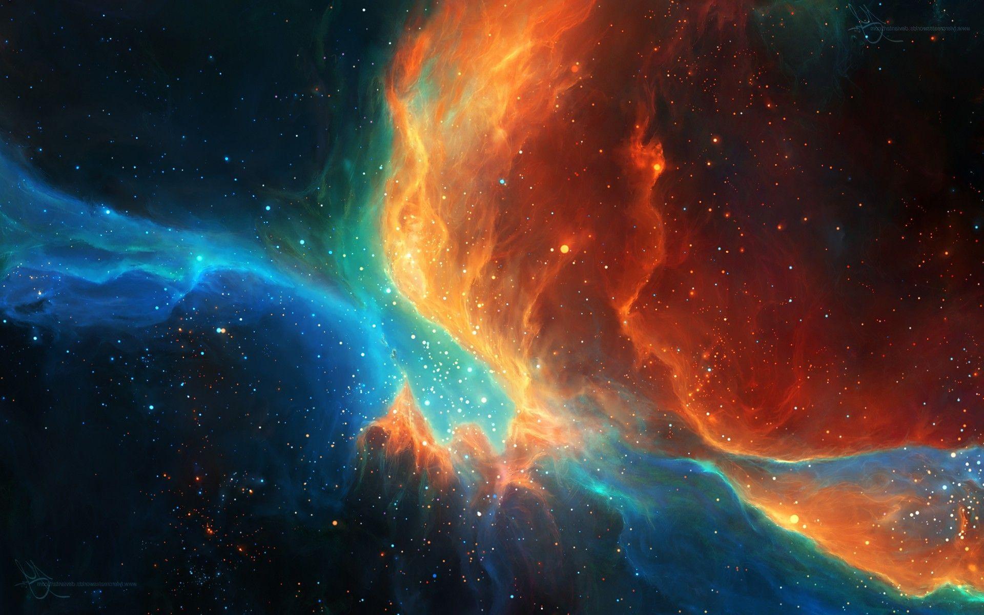 Space Orange Wallpapers - Top Free Space Orange Backgrounds ...