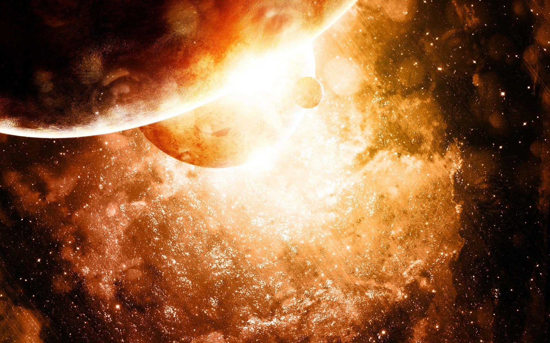 Space Orange Wallpapers - Top Free Space Orange Backgrounds