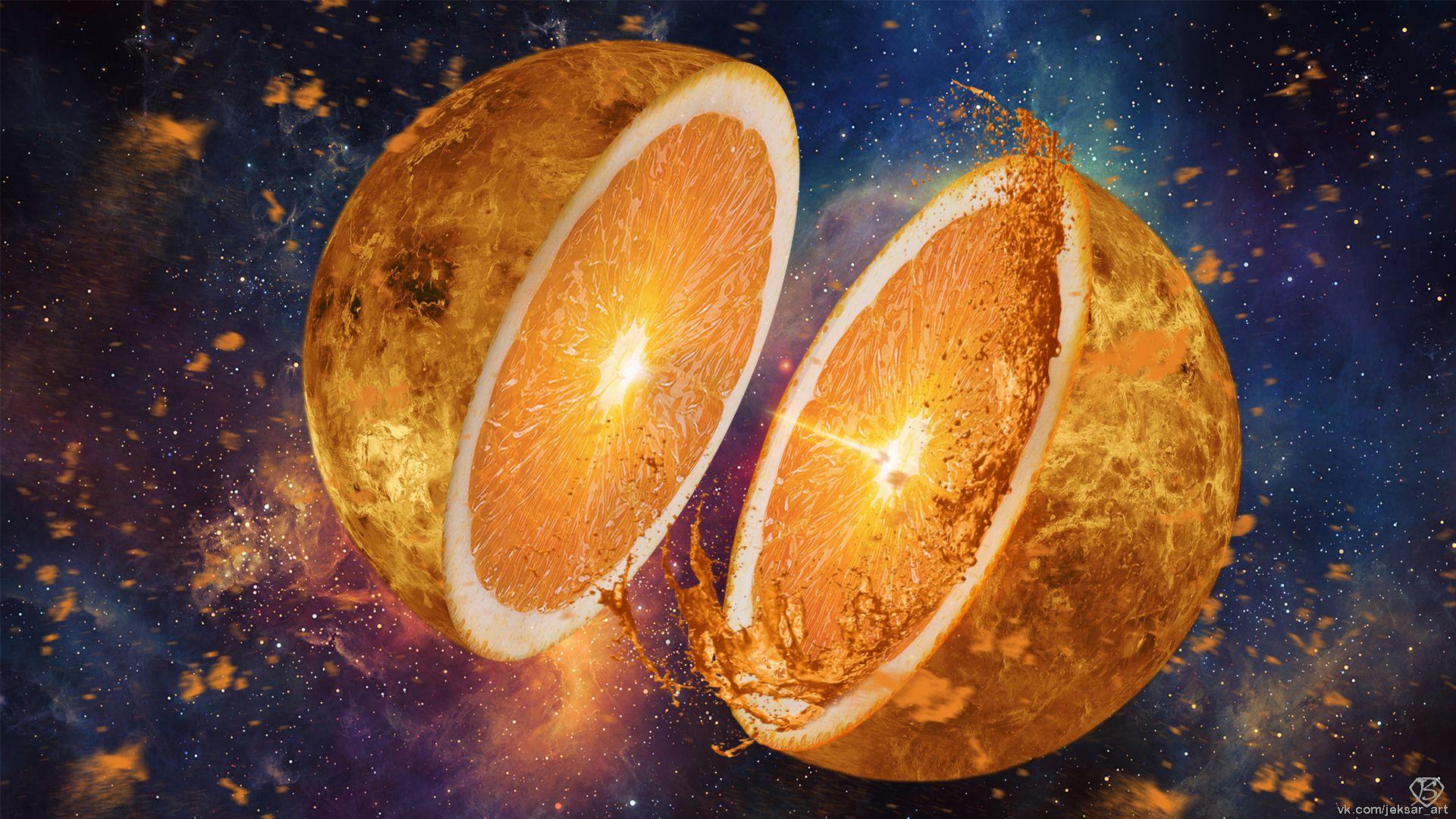 1920x1080 Orange Artistic, HD Creative, 4k Wallpaper, Image, Background, Photo and Picture