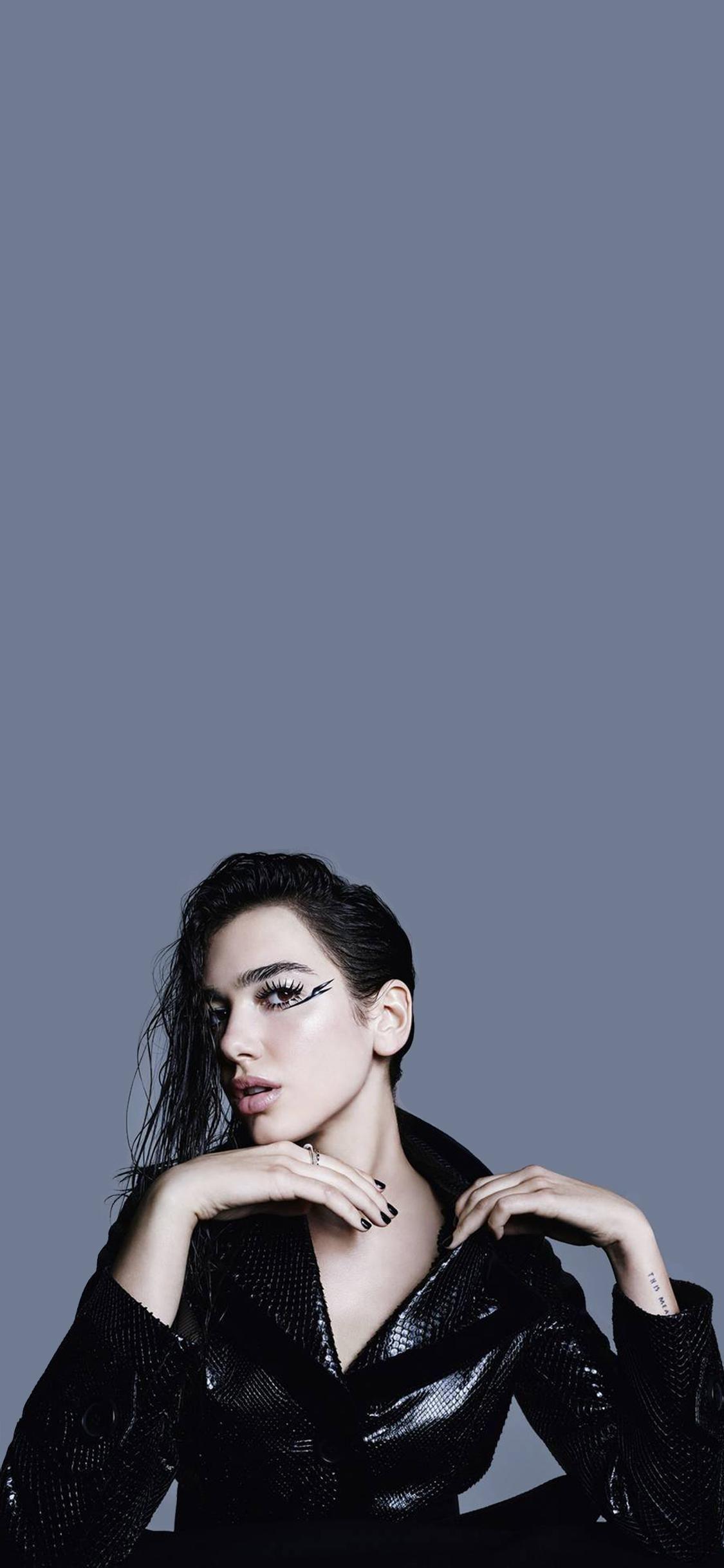1125x2436 Dua Lipa 2019 Wallpaper