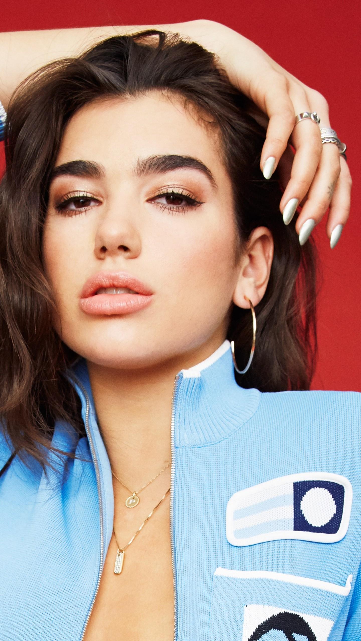 1440x2560 Dua Lipa Cellphone Wallpaper