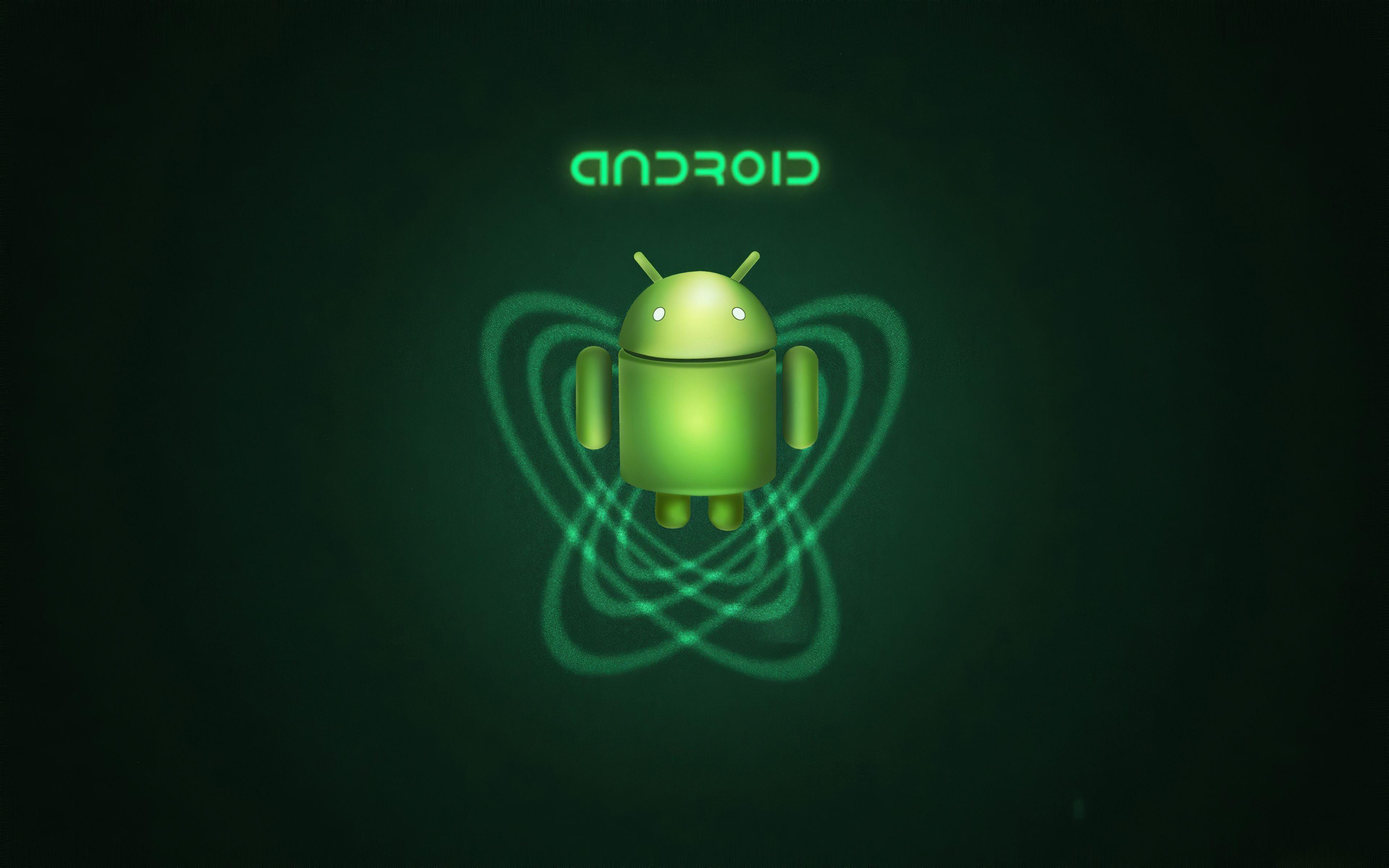 3840x2400 Android Green Robot 4k 1440P Resolution HD 4k Wallpaper, Image, Background, Photo and Picture