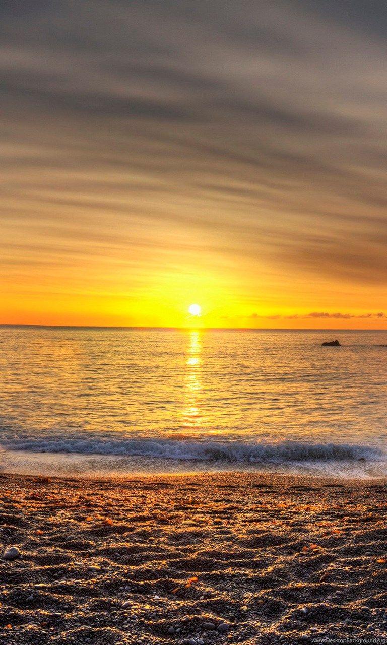 768x1280 Beautiful Beach Sunset Wallpaper, iPhone 6 Plus Wallpaper Desktop Background