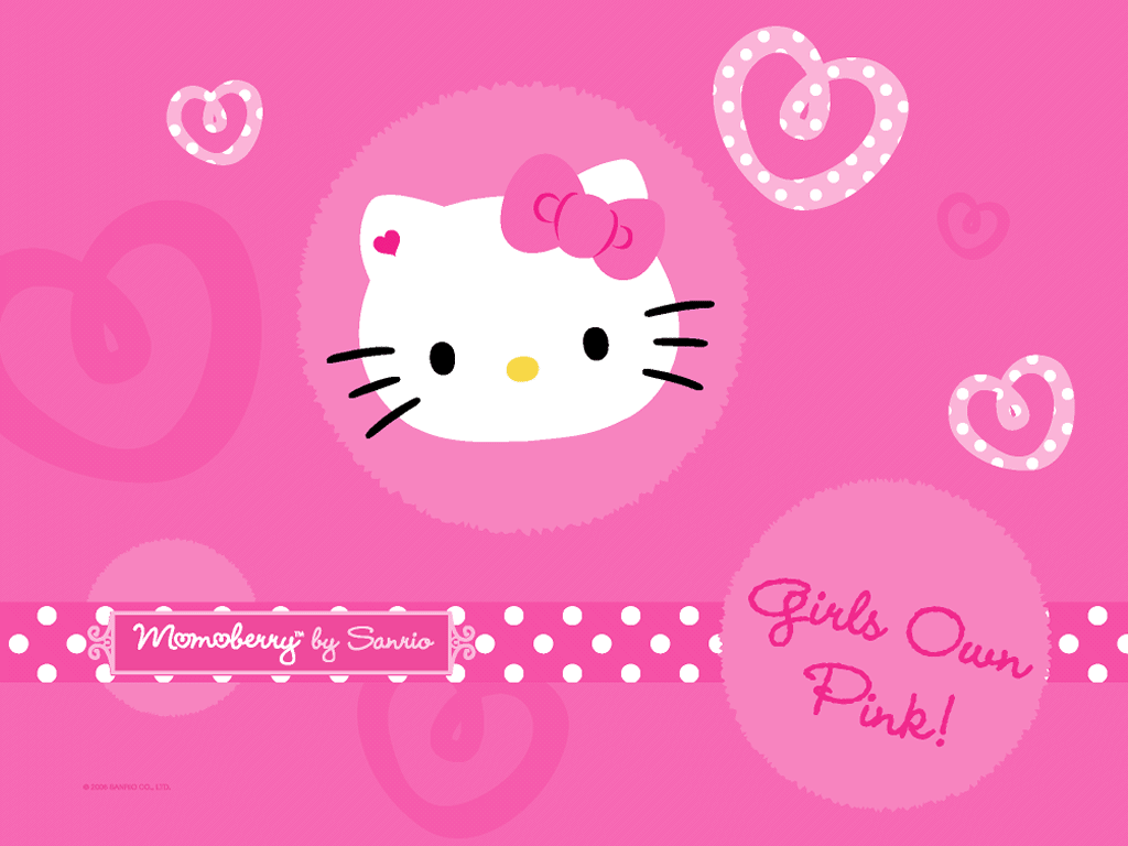 1024x768 Free download Desktop Wallpaper Pink Hello Kitty Desktop Wallpaper [1024x768] for your Desktop, Mobile & Tablet. Explore Wallpaper Of Hello Kitty. Hello Kitty Wallpaper Desktop, Cute Kitty Wallpaper, Sanrio Wallpaper