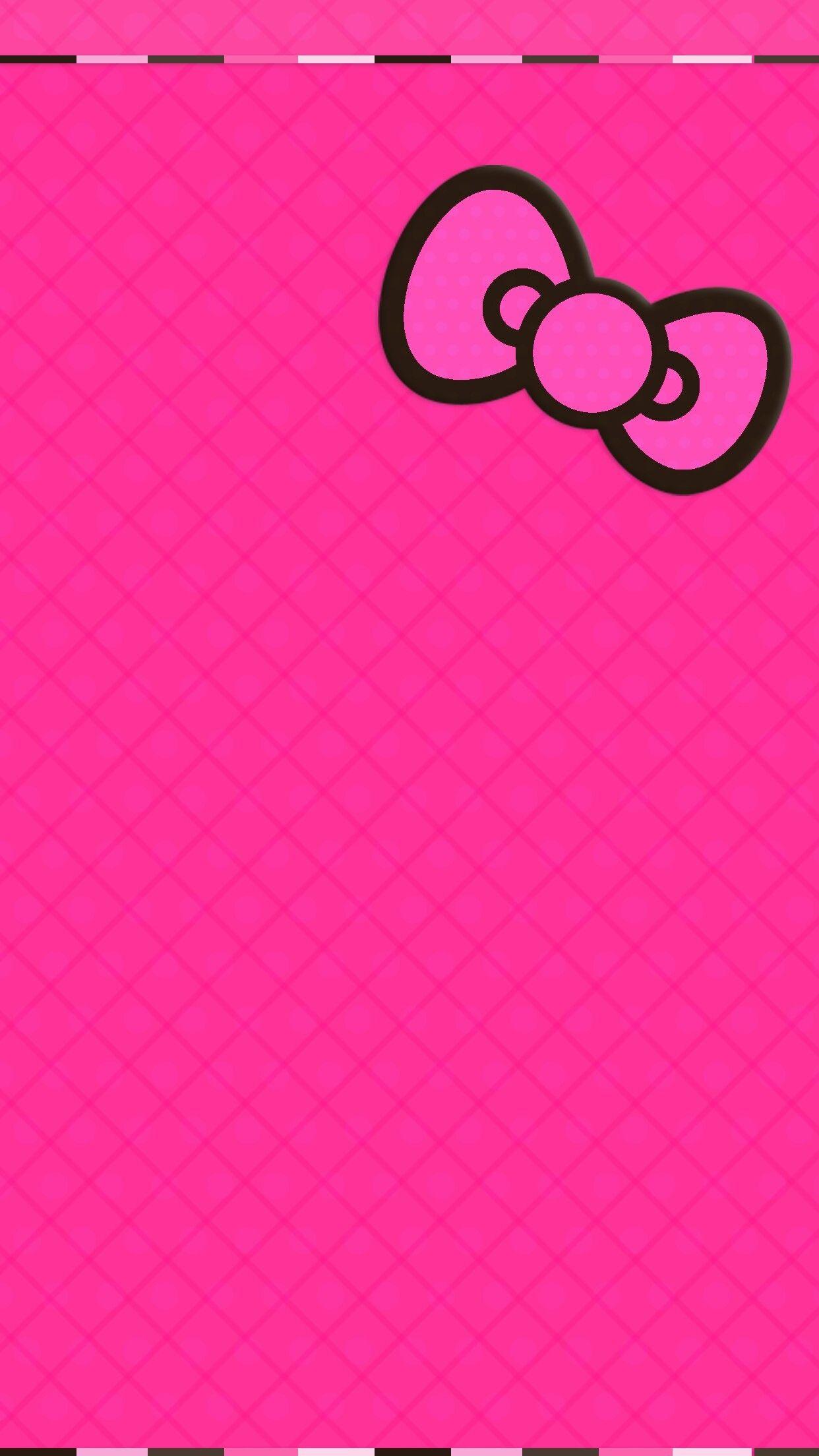 1242x2208 Background Pink Hello Kitty