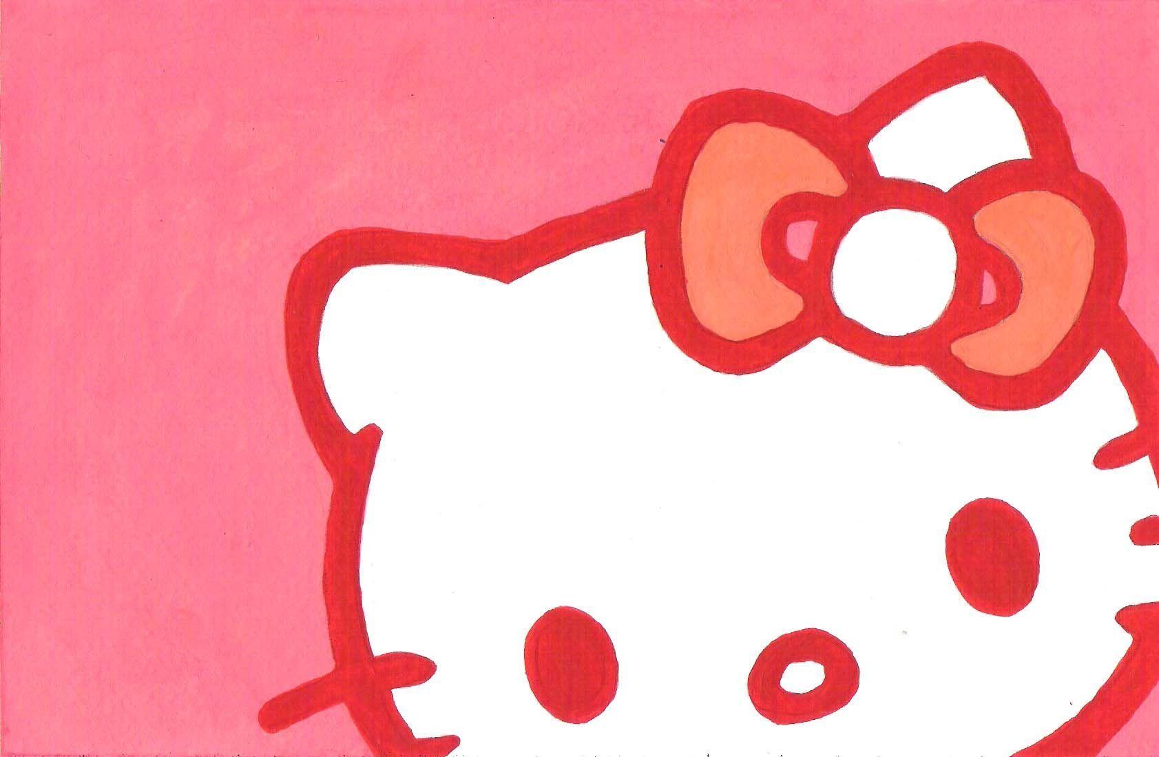 1683x1099 Hello Kitty Background For Laptops