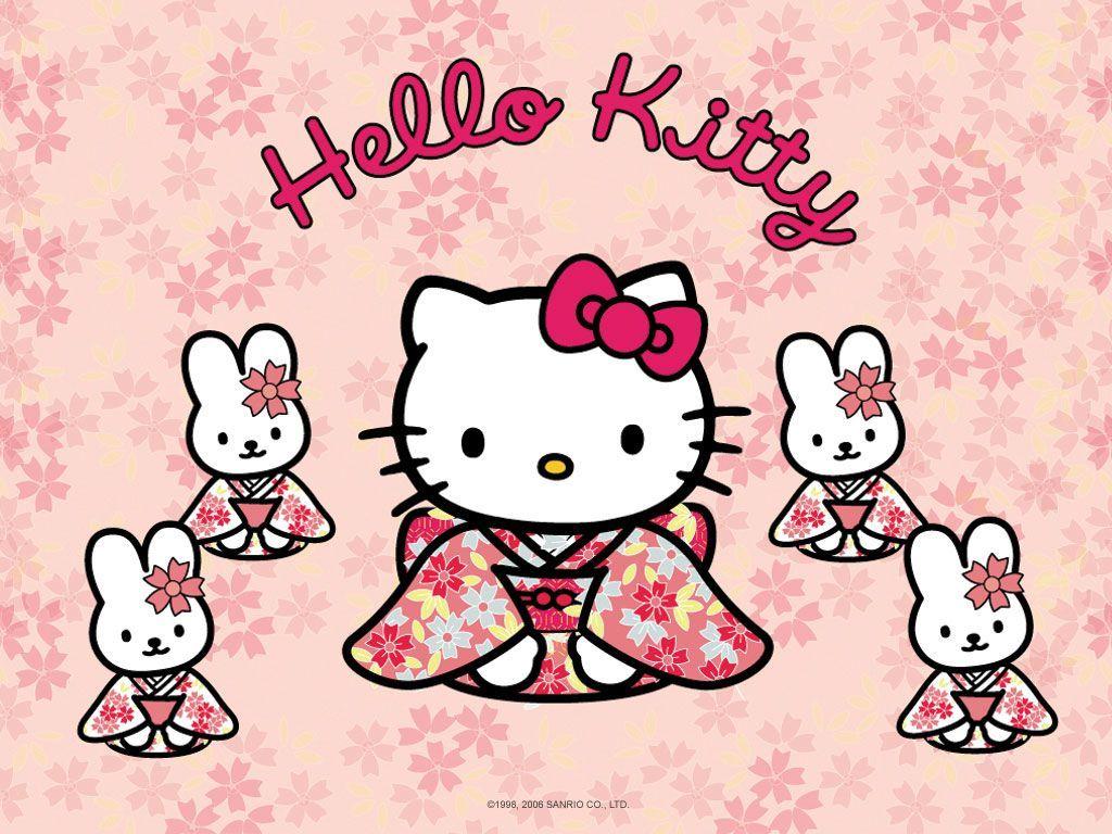 1024x768 Hello Kitty Quality Wallpaper