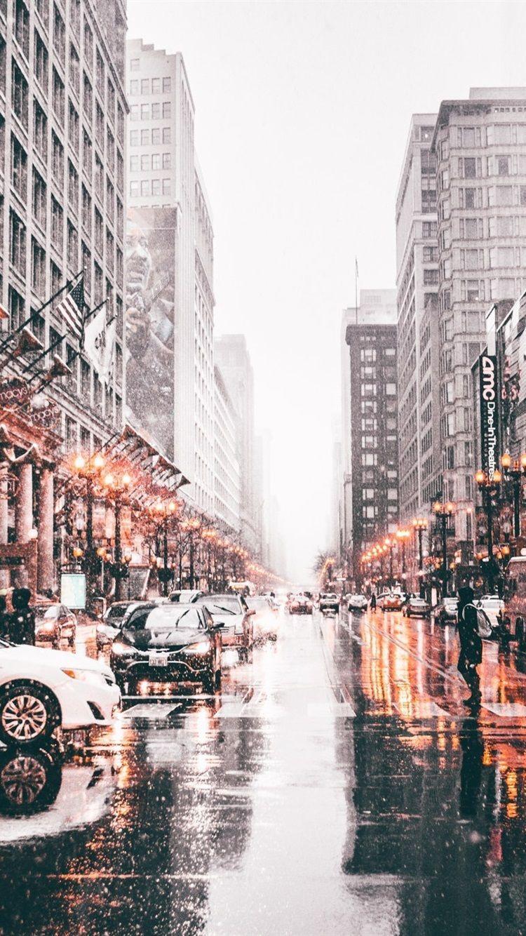 750x1334 Chicago iPhone Wallpaper