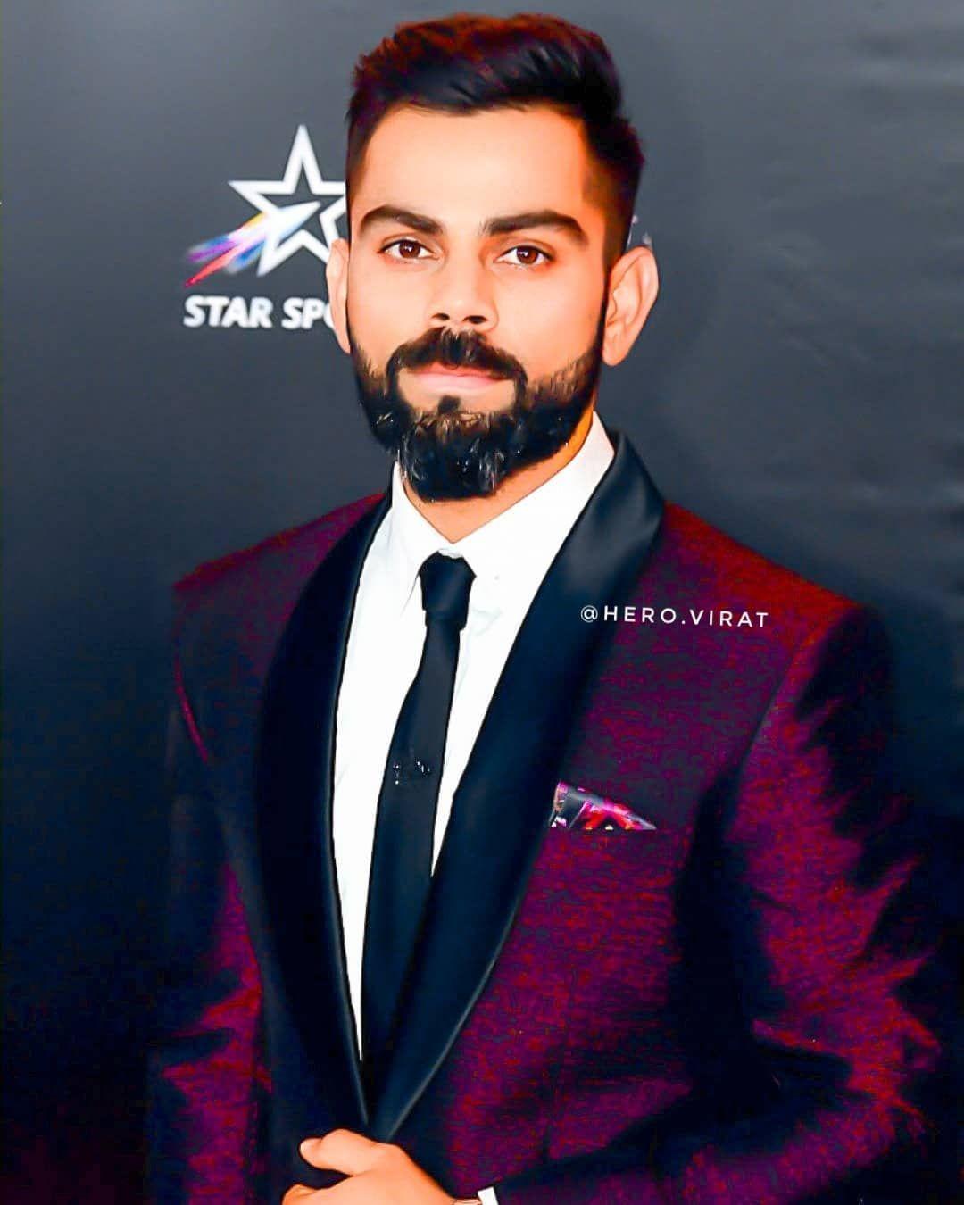 1080x1350 Image may contain: one or more people, beard and suit. Virat kohli wallpaper, Virat kohli hairstyle, Virat kohli