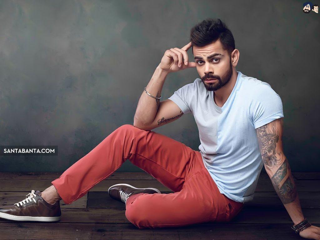 1024x768 Stylish Virat Kohli Wallpaper .