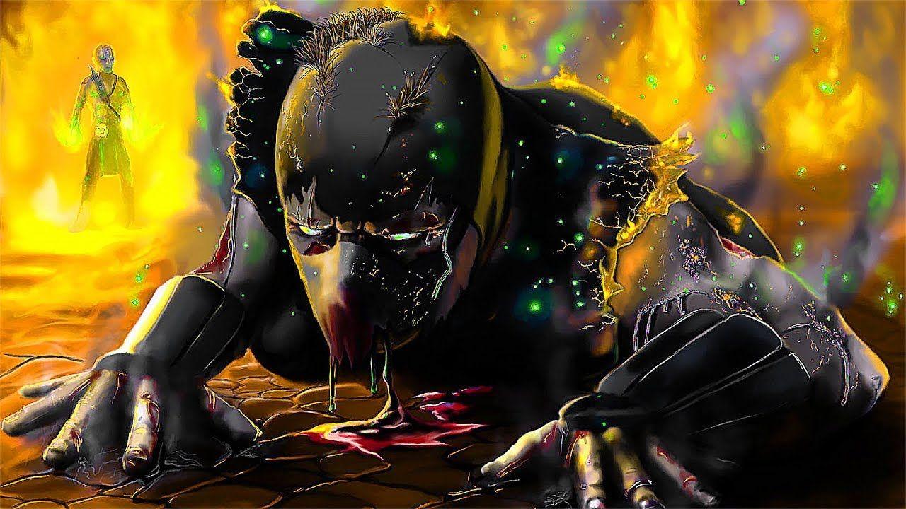 1280x720 Mortal Kombat Noob Saibot Birth Full Story Cinematic Cutscenes (MK11) 2020