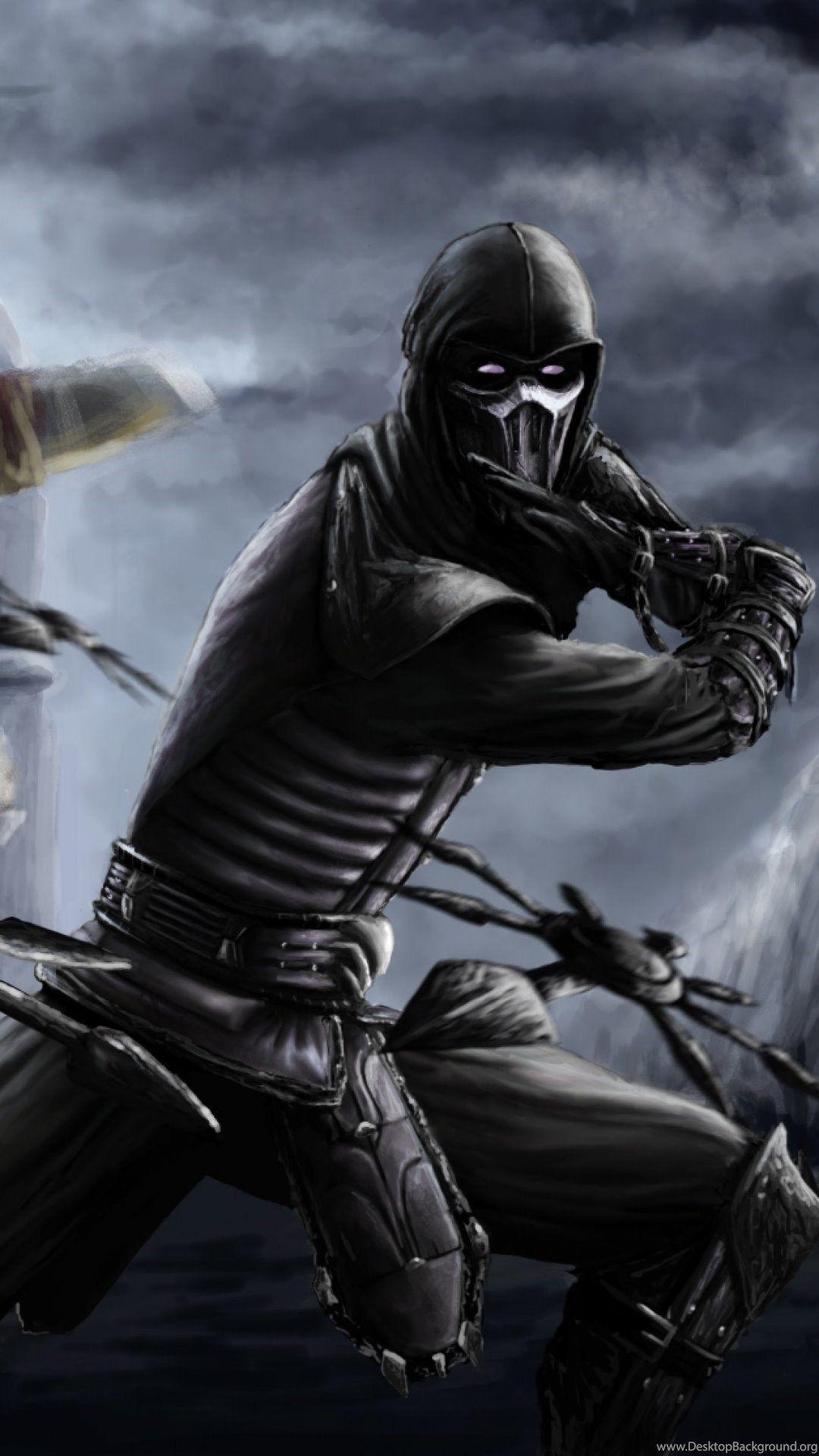 1080x1920 Download Wallpaper 1080x1920 Mortal Kombat, Noob Saibot, Mask. Desktop Background