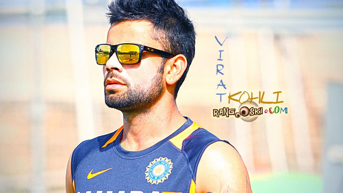 1366x768 HD wallpaper: Virat Kohli Wallpaper HD