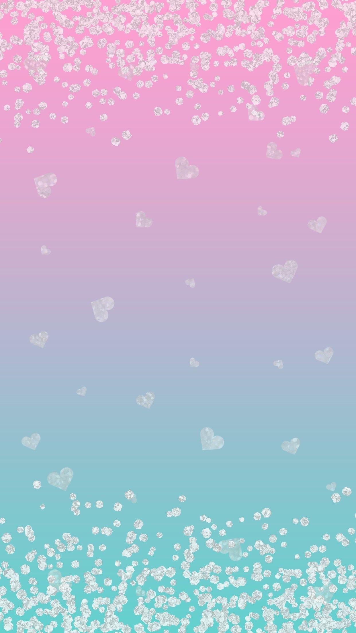 1242x2208 Ombre Pink And Blue Wallpaper