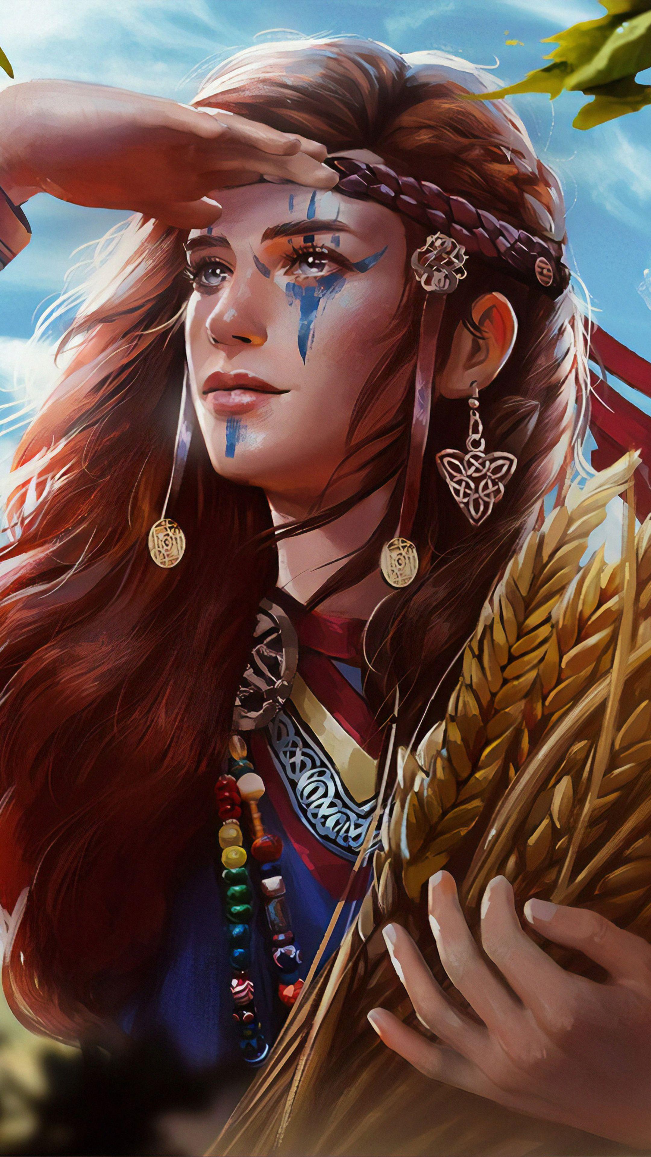 Viking Girl Wallpapers Top Free Viking Girl Backgrounds Wallpaperaccess