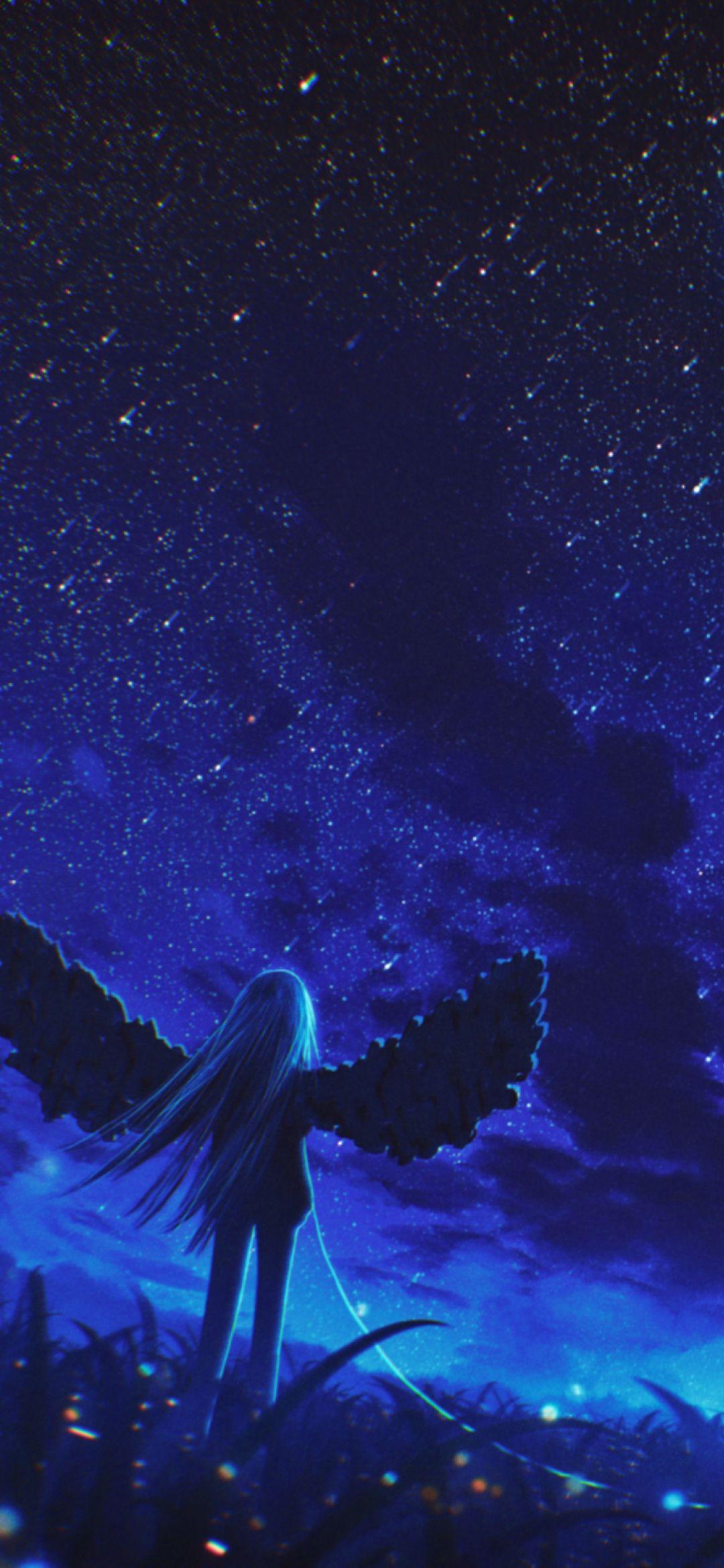 1080x2340 October Night Wallpaper .