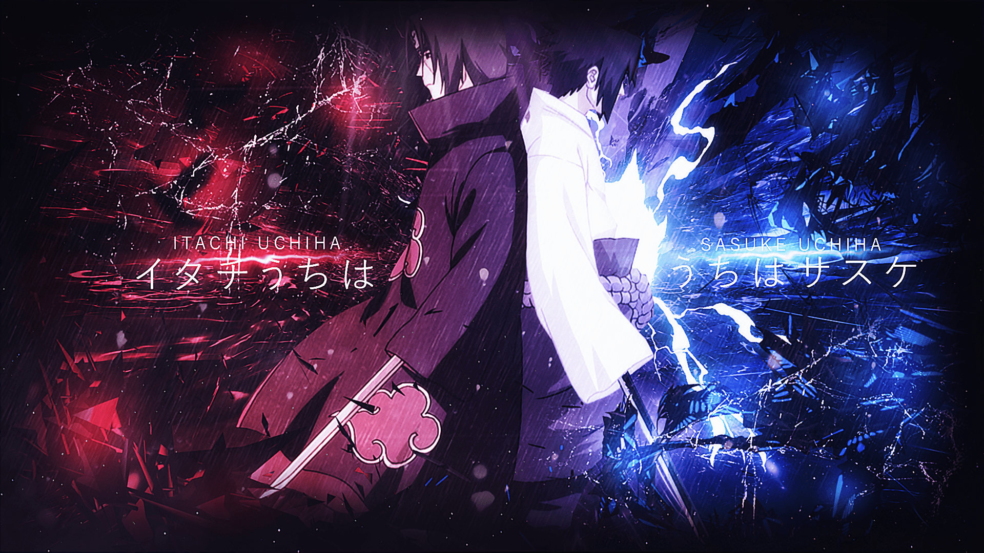 1920x1080 Sasuke And Itachi Wallpaper