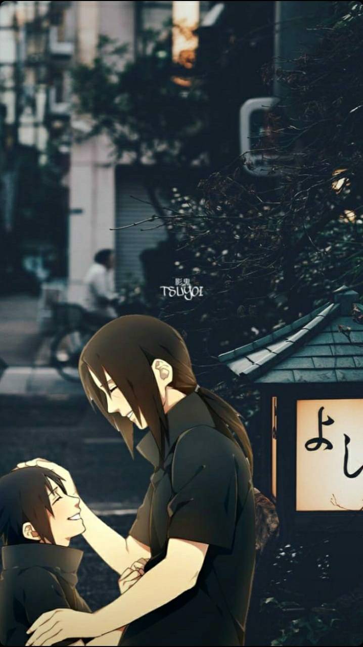 718x1280 Sasuke Itachi wallpaper