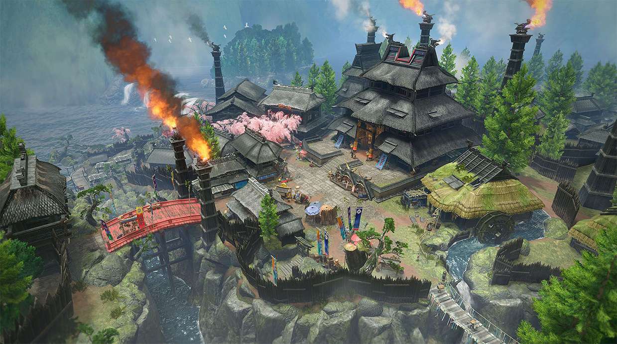 1239x691 Monster Hunter Rise Image Show Off New Player Hub and Shrine Ruins
