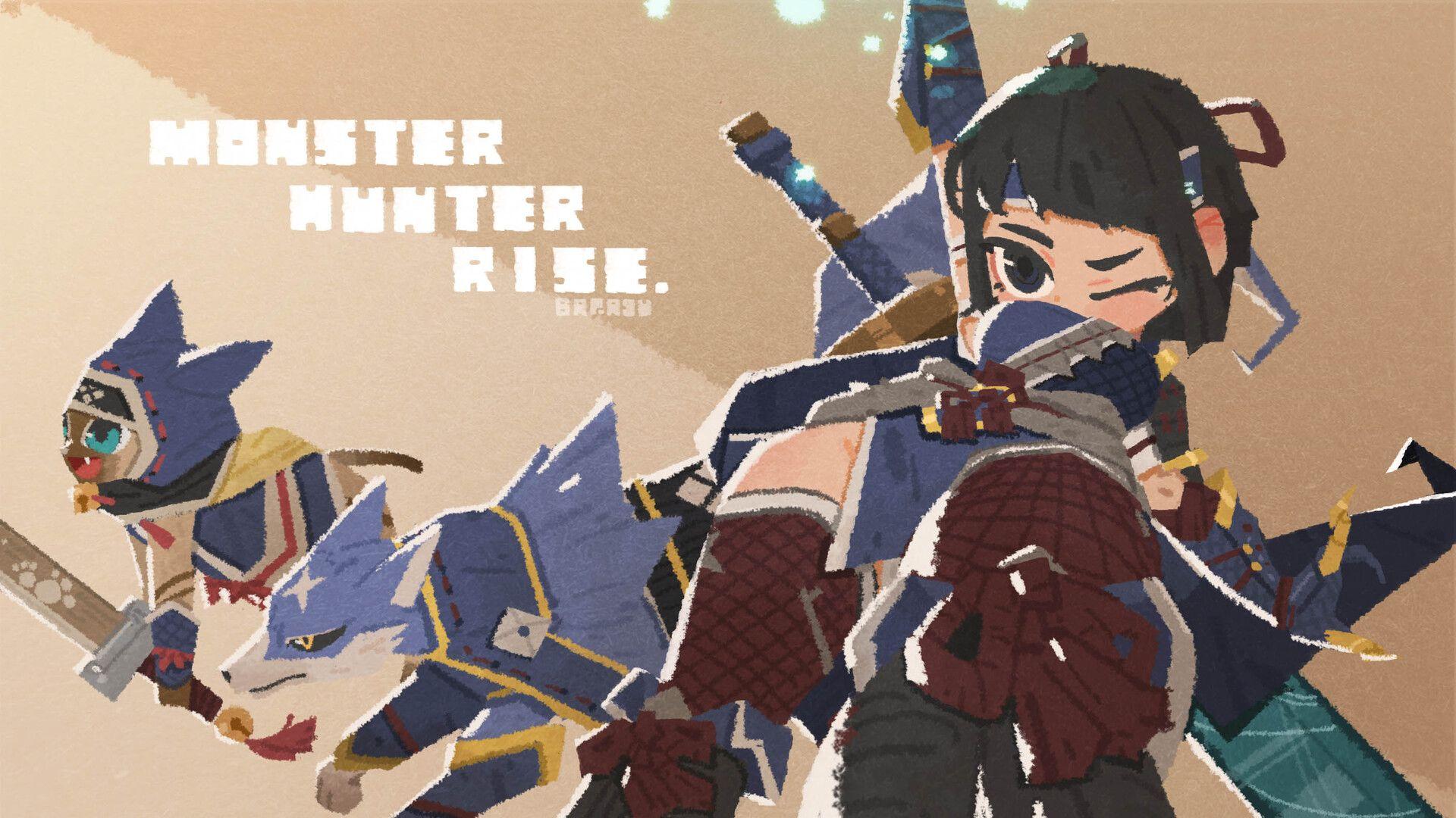 1920x1080 ZhenXing HU Hunter Rise Fanart